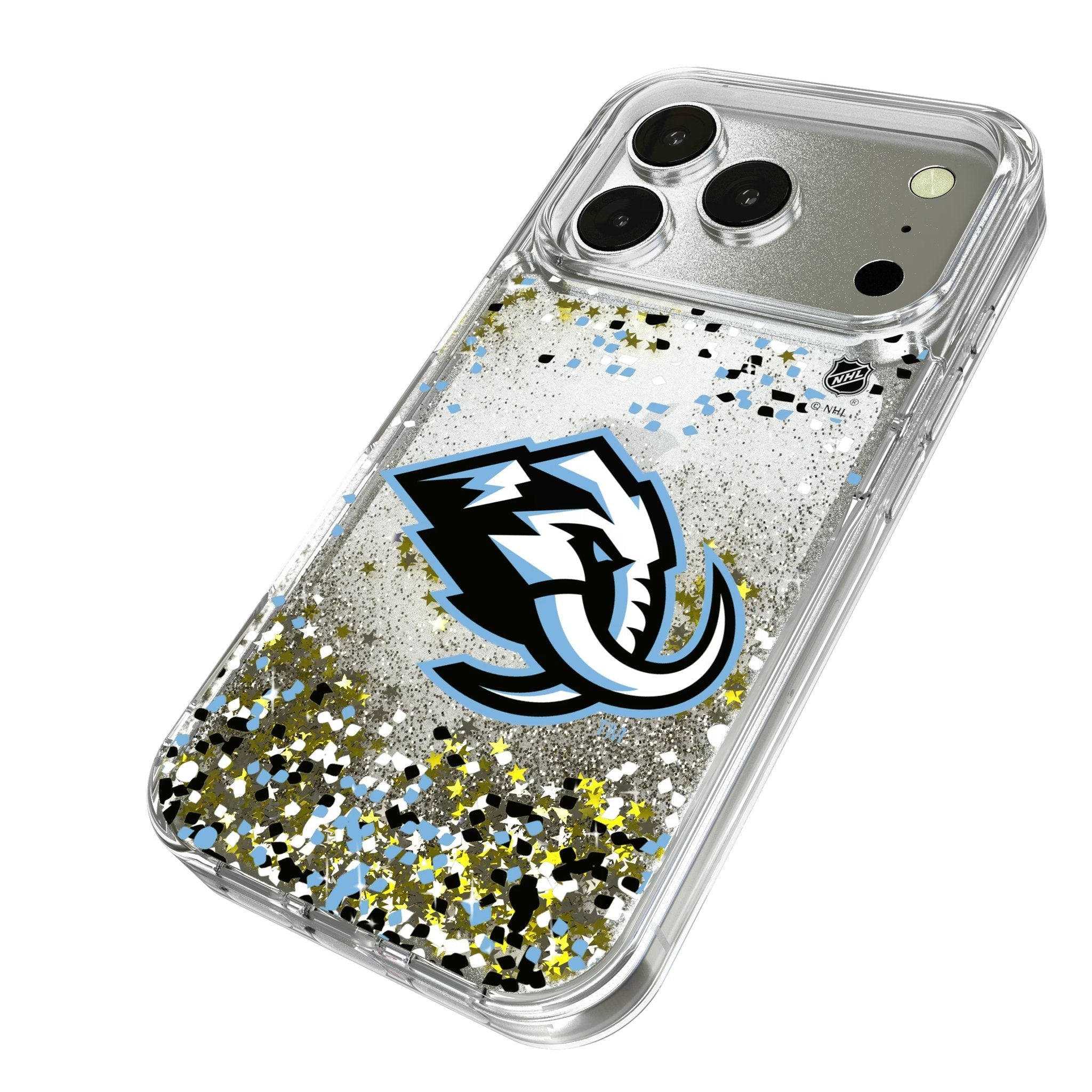 Utah Mammoth Confetti Glitter Phone Case for Apple iPhone 17 Series
