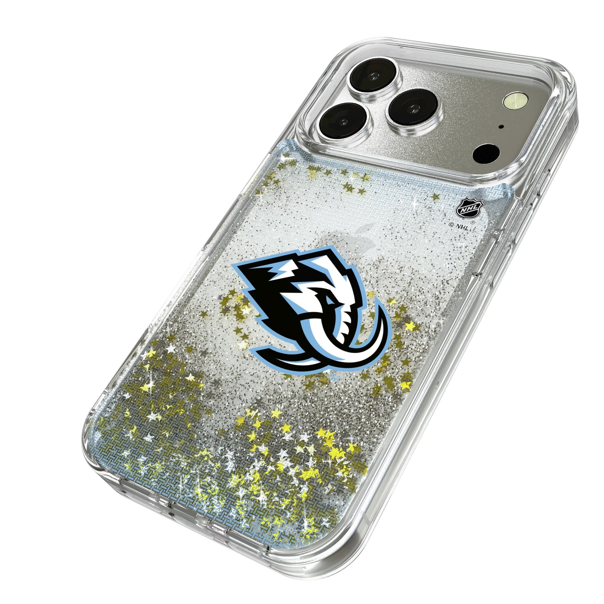 Utah Mammoth Linen Glitter Phone Case for Apple iPhone 17 Series