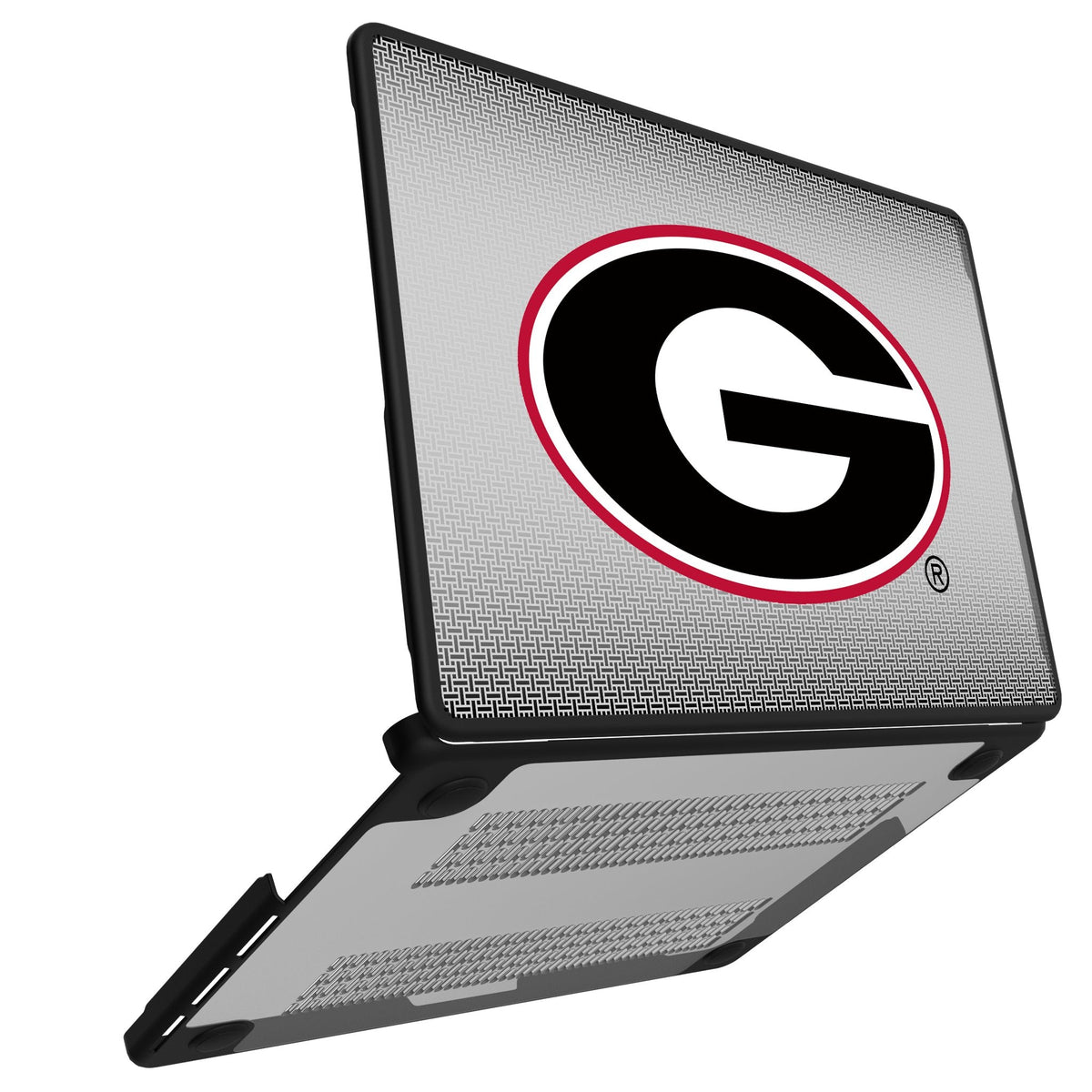 University of Georgia Bulldogs Linen Laptop Case for Apple MacBook 2