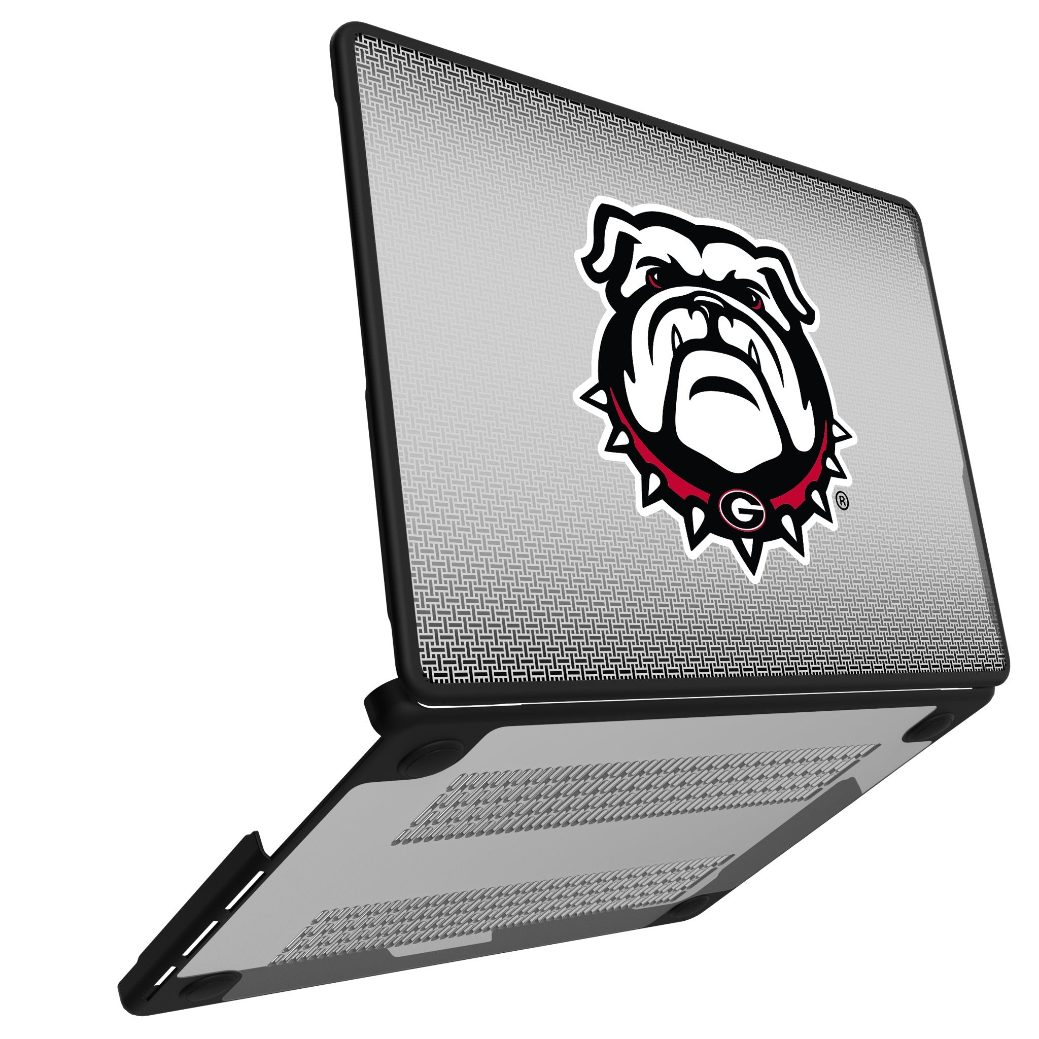 University of Georgia Bulldogs Uga Linen Laptop Case for Apple MacBook 2