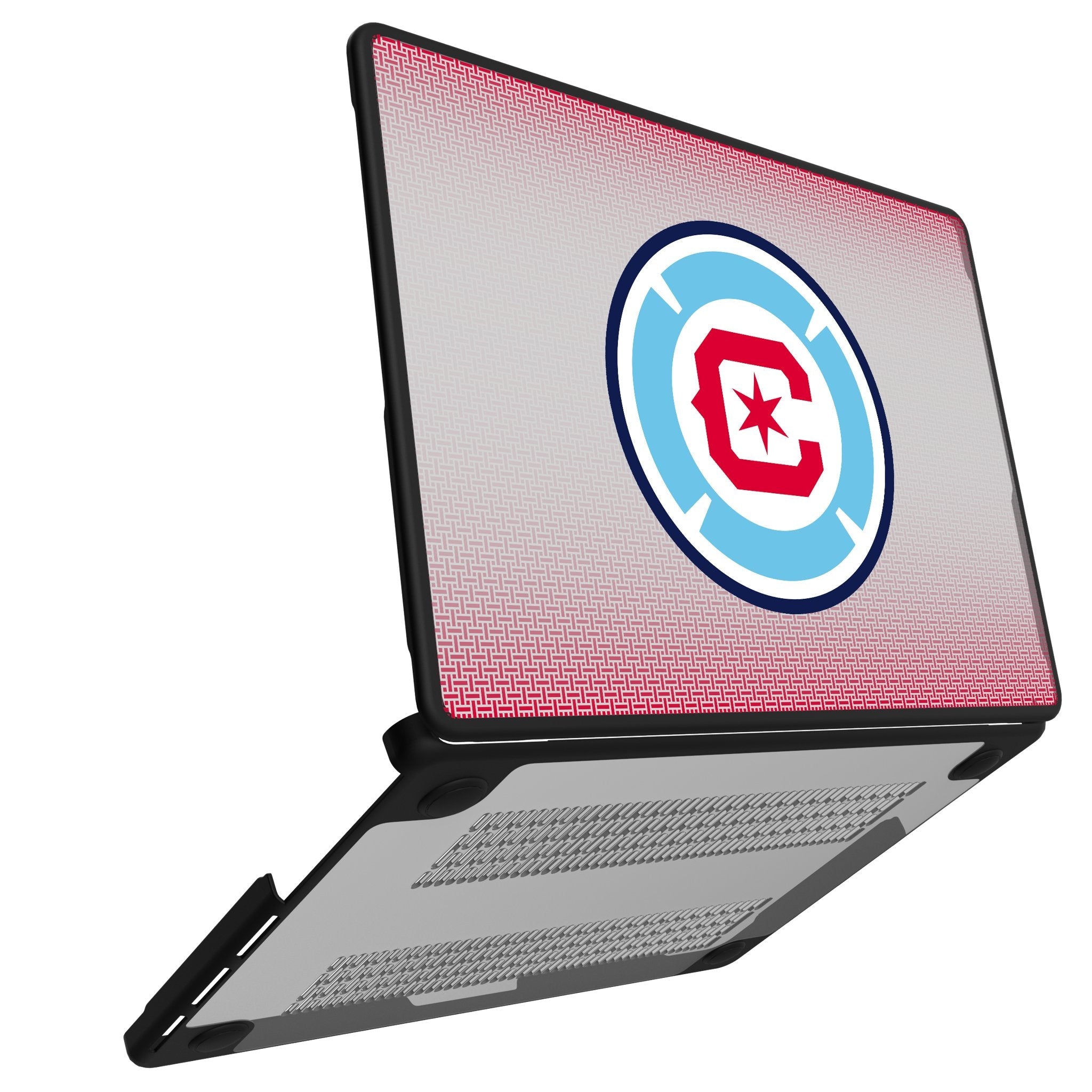 Chicago Fire Linen Laptop Case for Apple MacBook