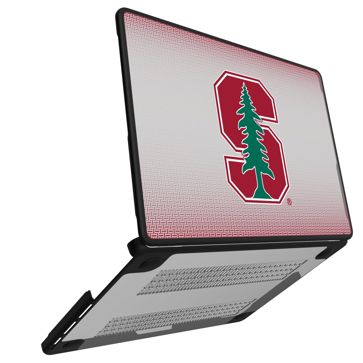 Stanford University Cardinal Linen Laptop Case for Apple MacBook