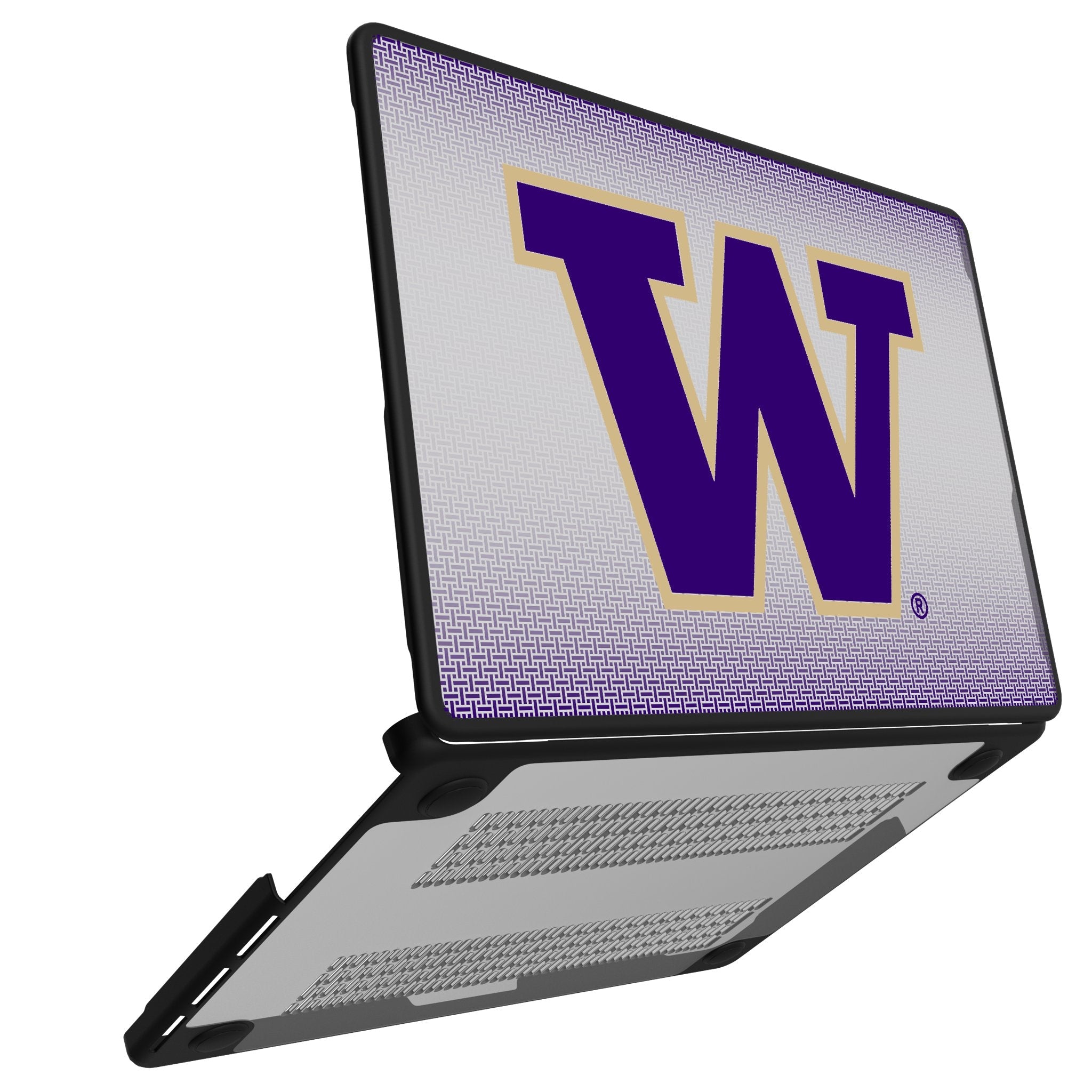 University of Washington Huskies Linen Laptop Case for Apple MacBook