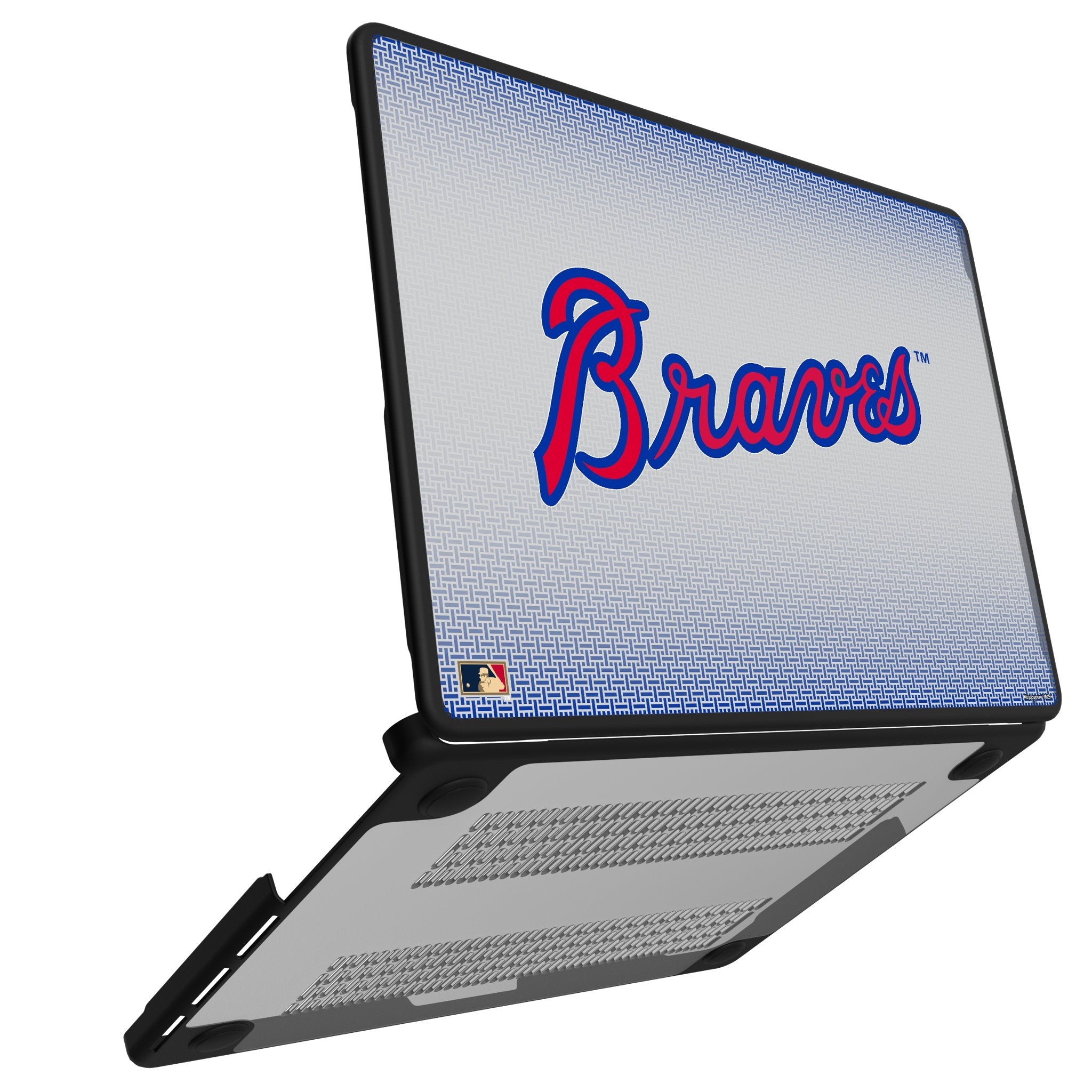Atlanta Braves Home 2012 - Cooperstown Collection Linen Laptop Case for Apple MacBook