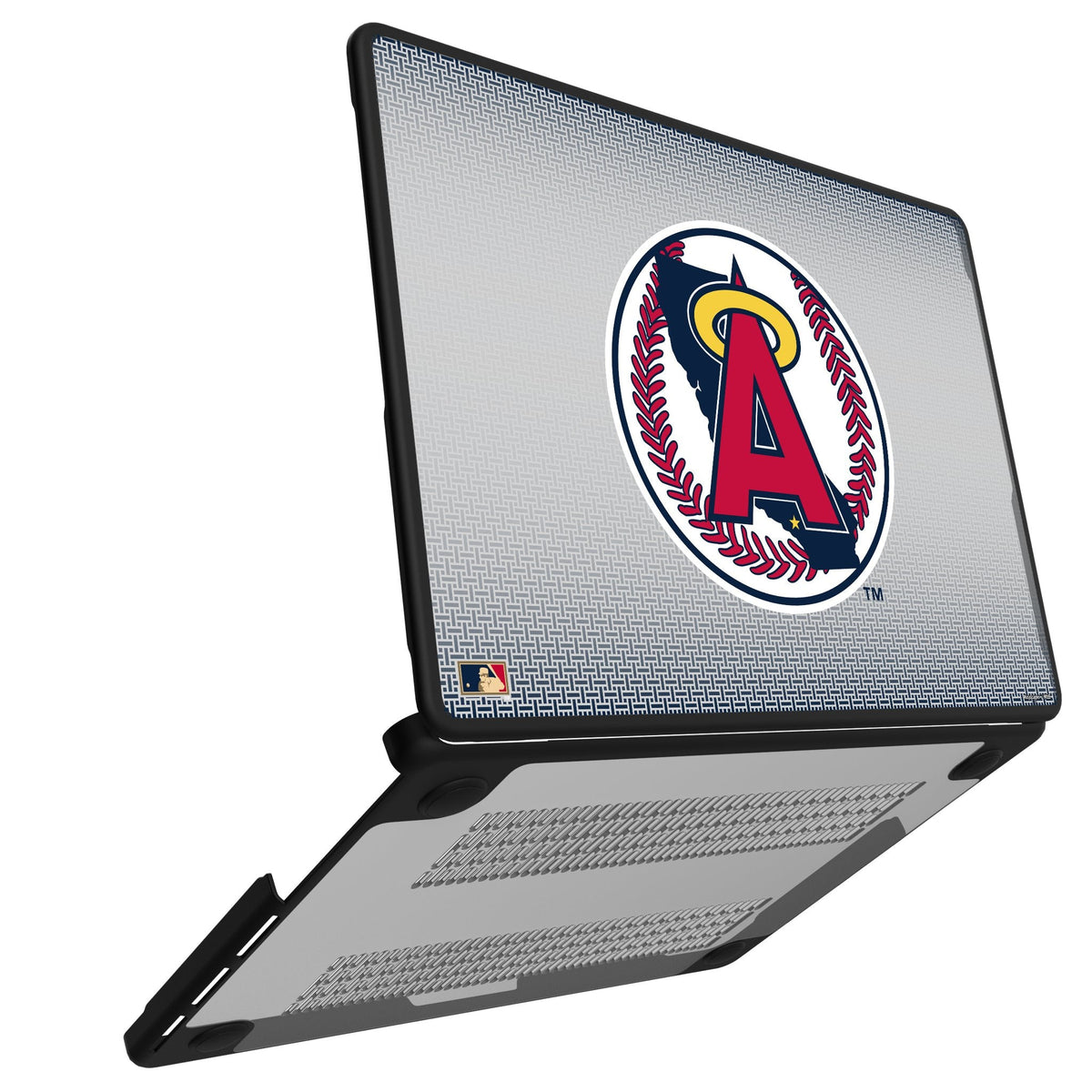 LA Angels 1986-1992 - Cooperstown Collection Linen Laptop Case for Apple MacBook 2