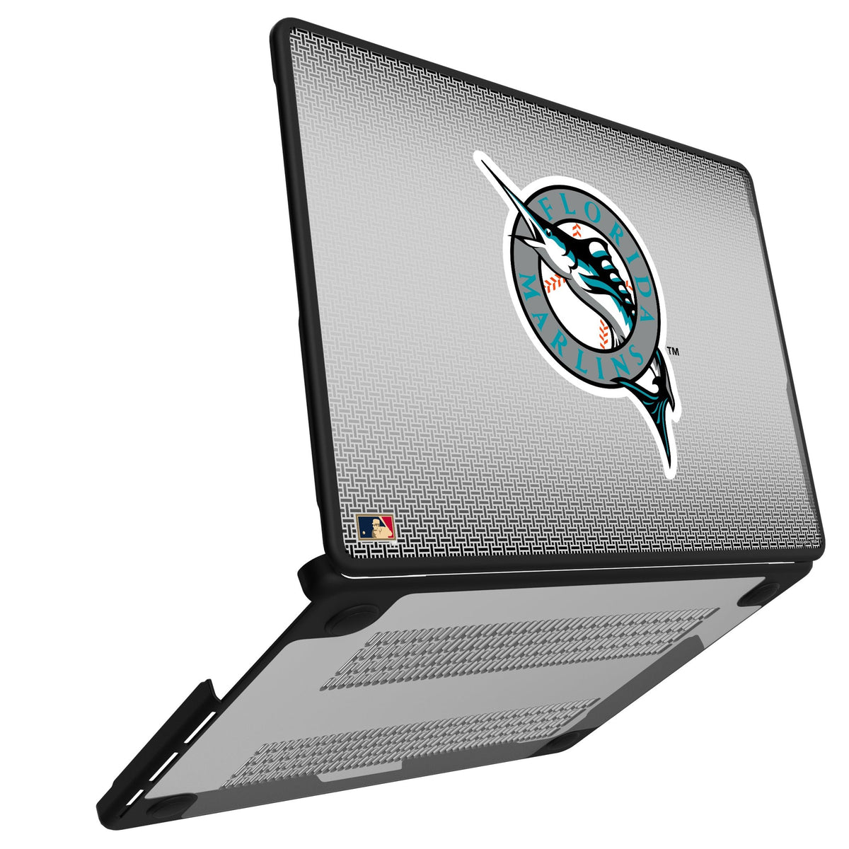 Miami Marlins 1993-2011 - Cooperstown Collection Linen Laptop Case for Apple MacBook 2