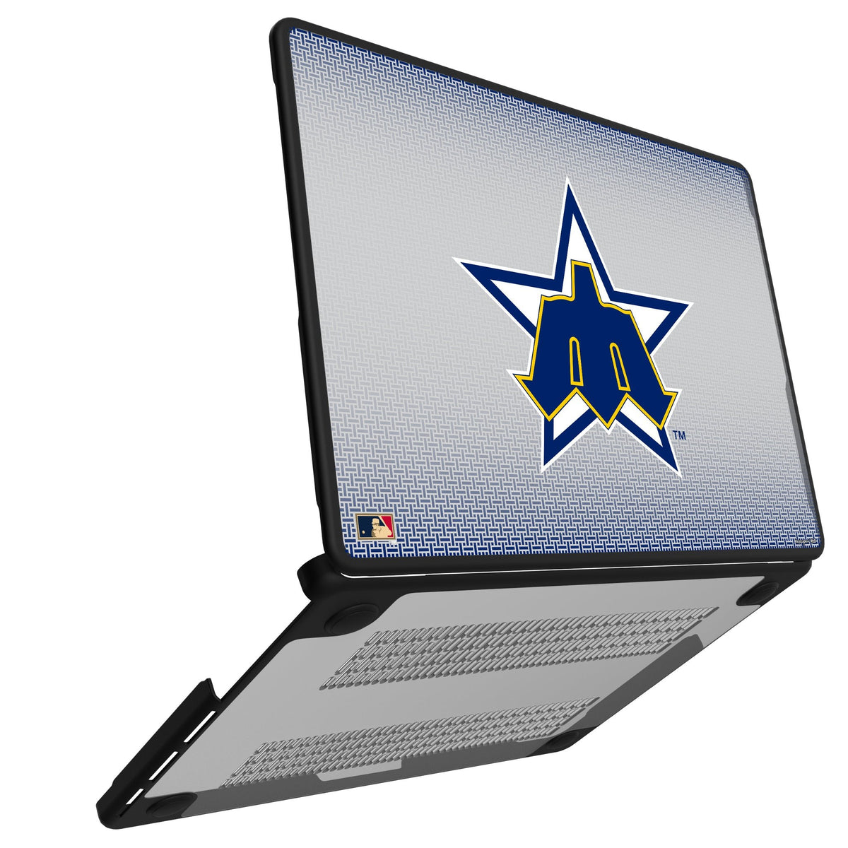 Seattle Mariners 1981-1986 - Cooperstown Collection Linen Laptop Case for Apple MacBook 2