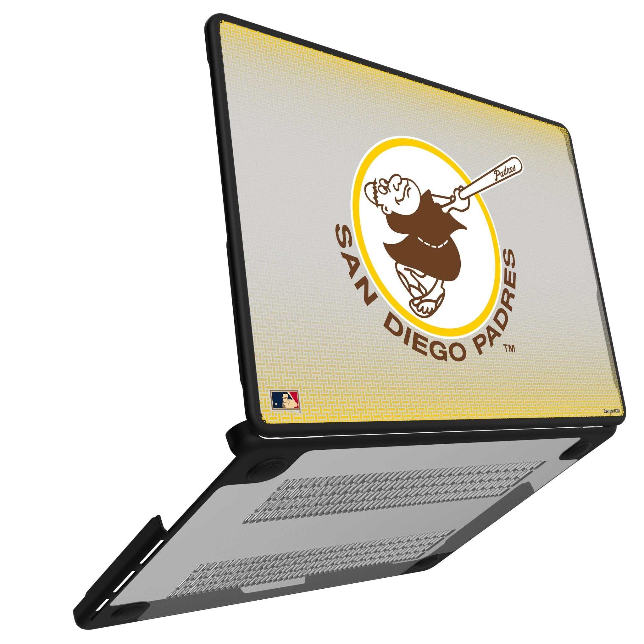 San Diego Padres 1969-1984 - Cooperstown Collection Linen Laptop Case for Apple MacBook 2