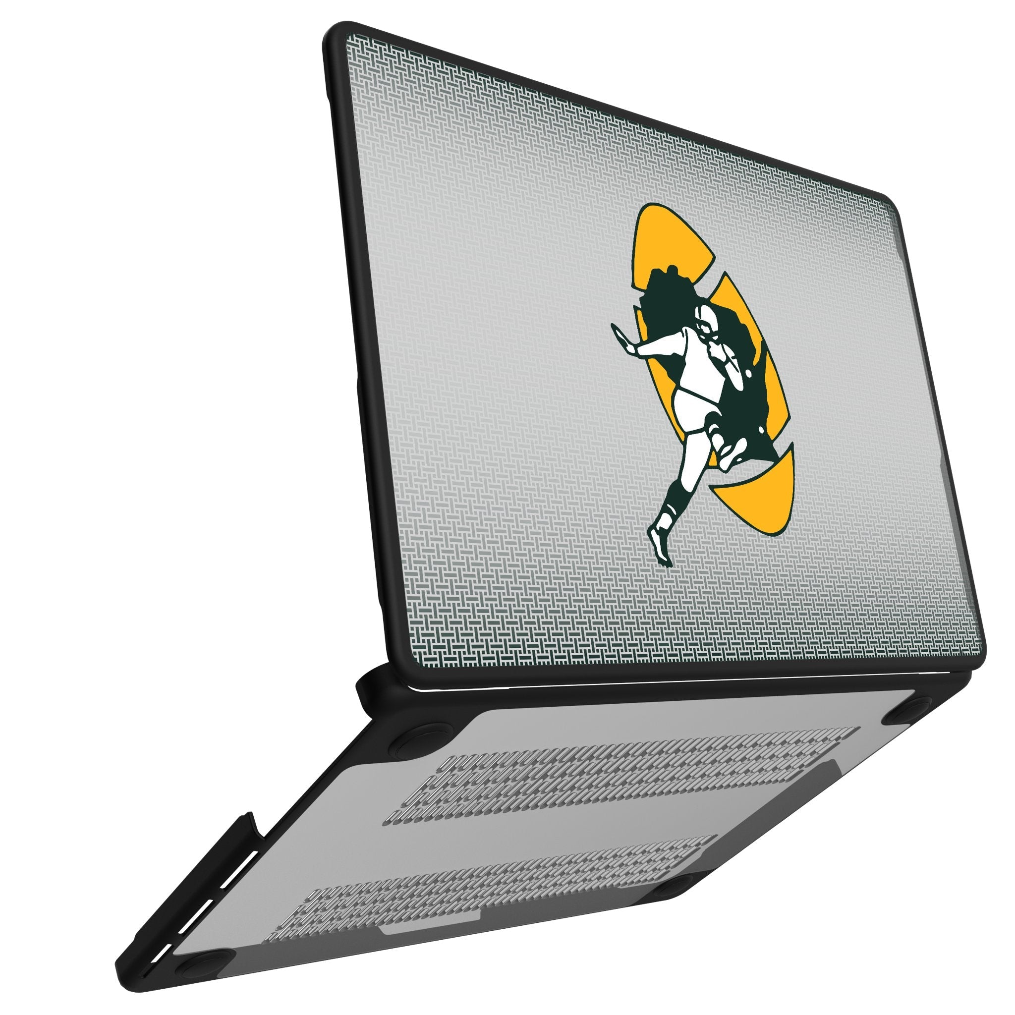 Green Bay Packers Historic Collection Linen Laptop Case for Apple MacBook 2