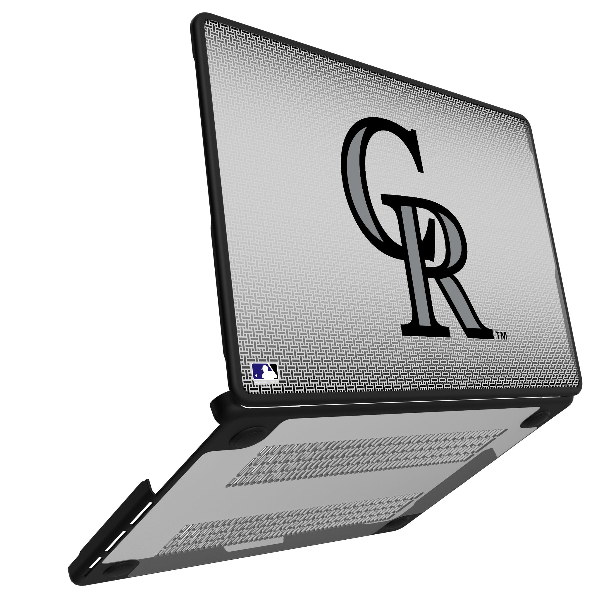 Colorado Rockies Linen Laptop Case for Apple MacBook