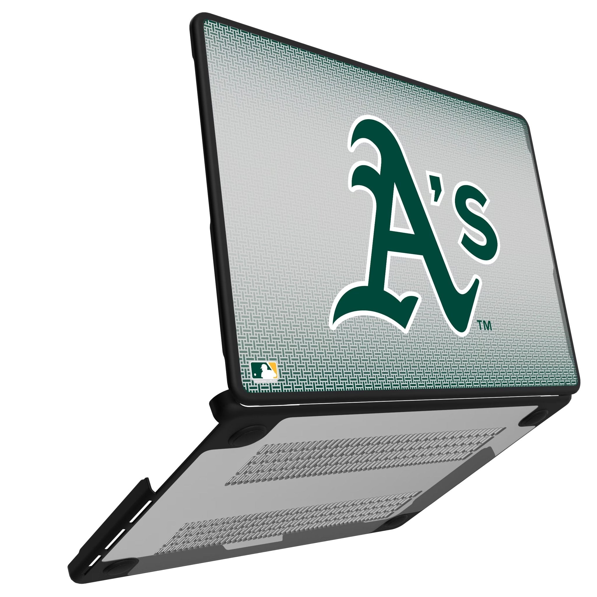 Oakland Athletics Linen Laptop Case for Apple MacBook 2