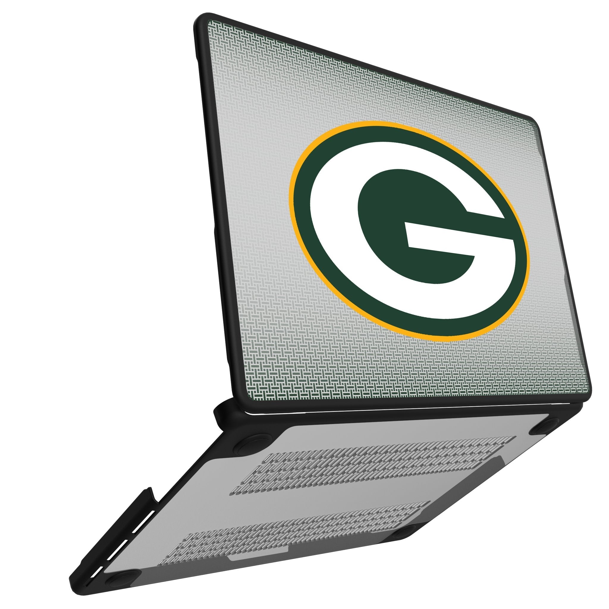 Green Bay Packers Linen Laptop Case for Apple MacBook 2