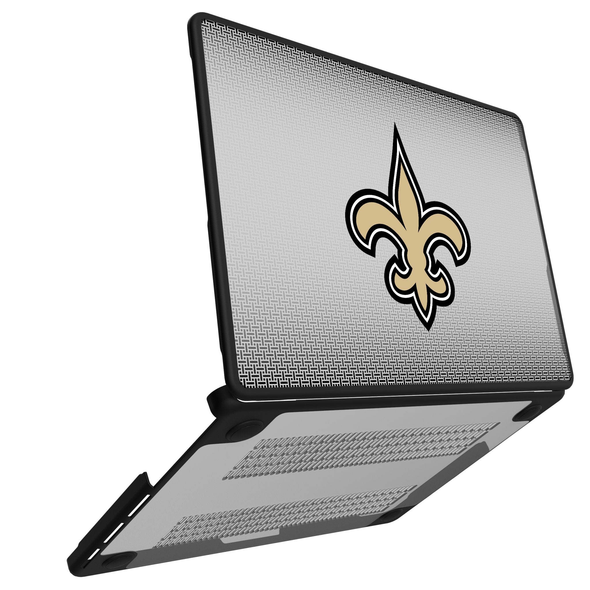 New Orleans Saints Linen Laptop Case for Apple MacBook 2