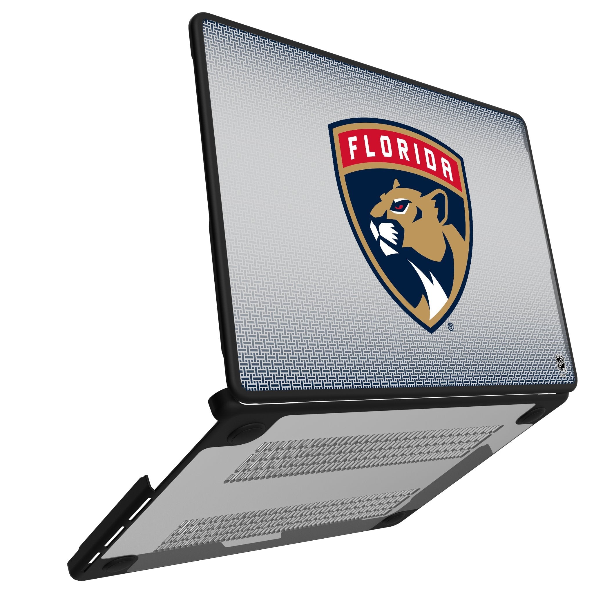 Florida Panthers Linen Laptop Case for Apple MacBook