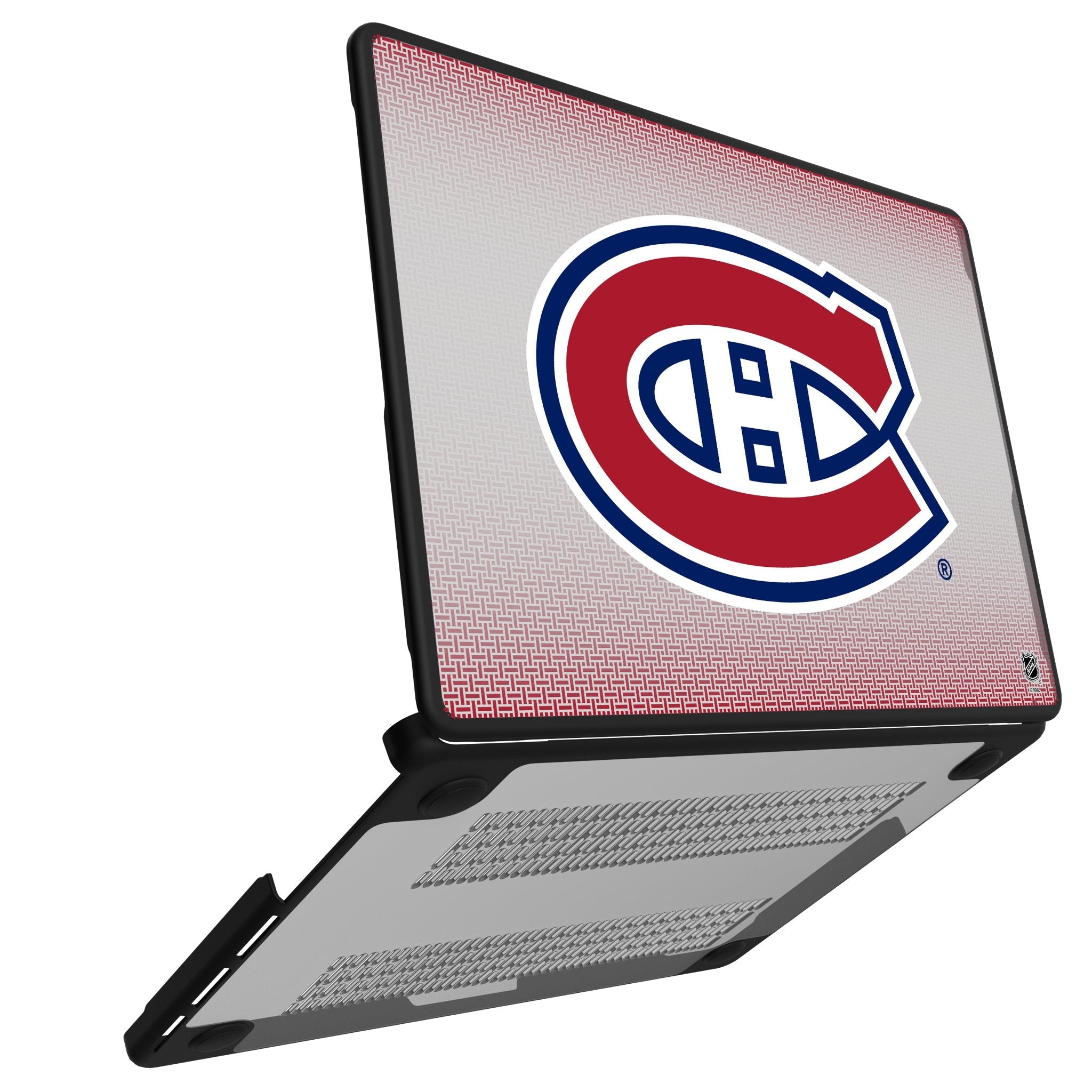 Montreal Canadiens Linen Laptop Case for Apple MacBook