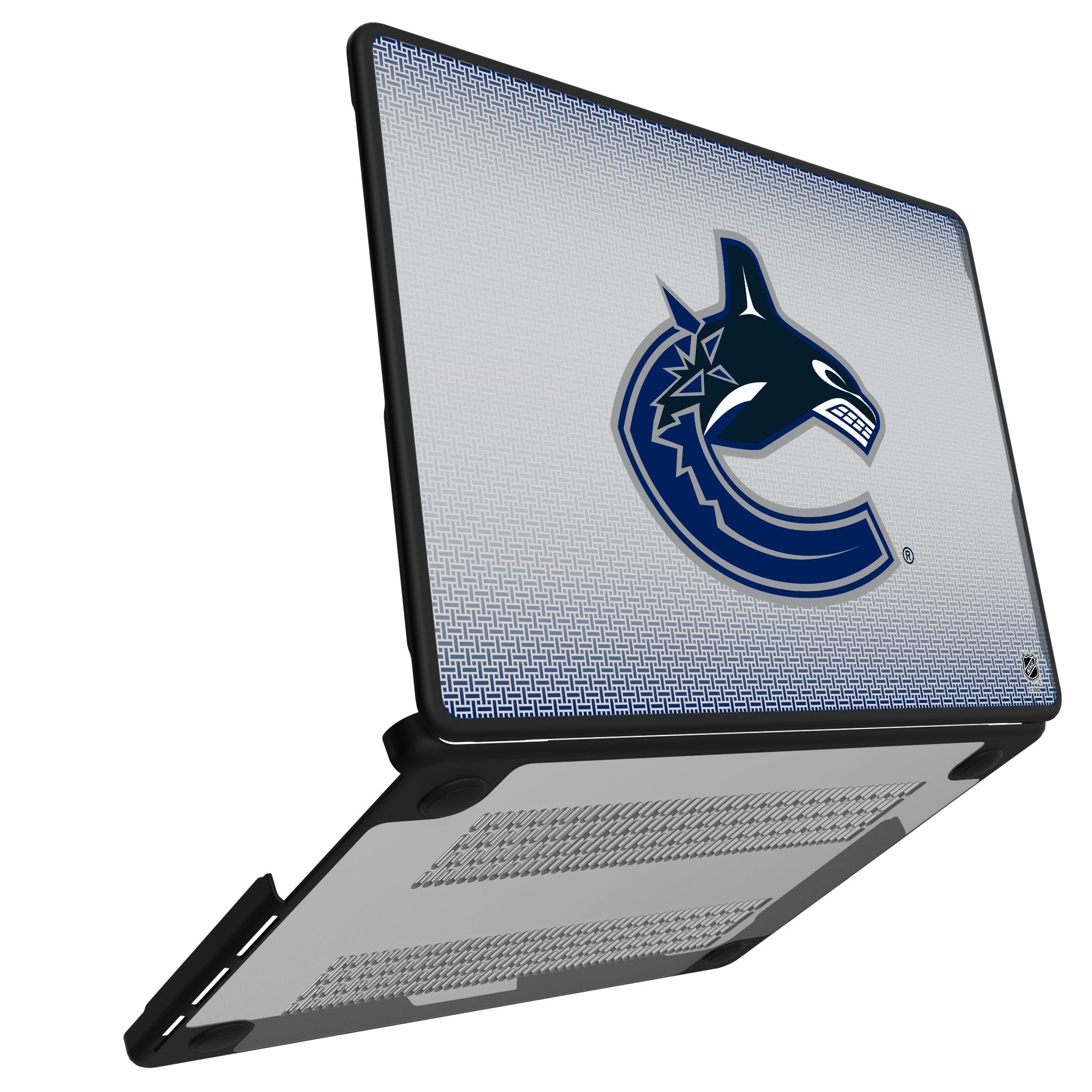 Vancouver Canucks Linen Laptop Case for Apple MacBook