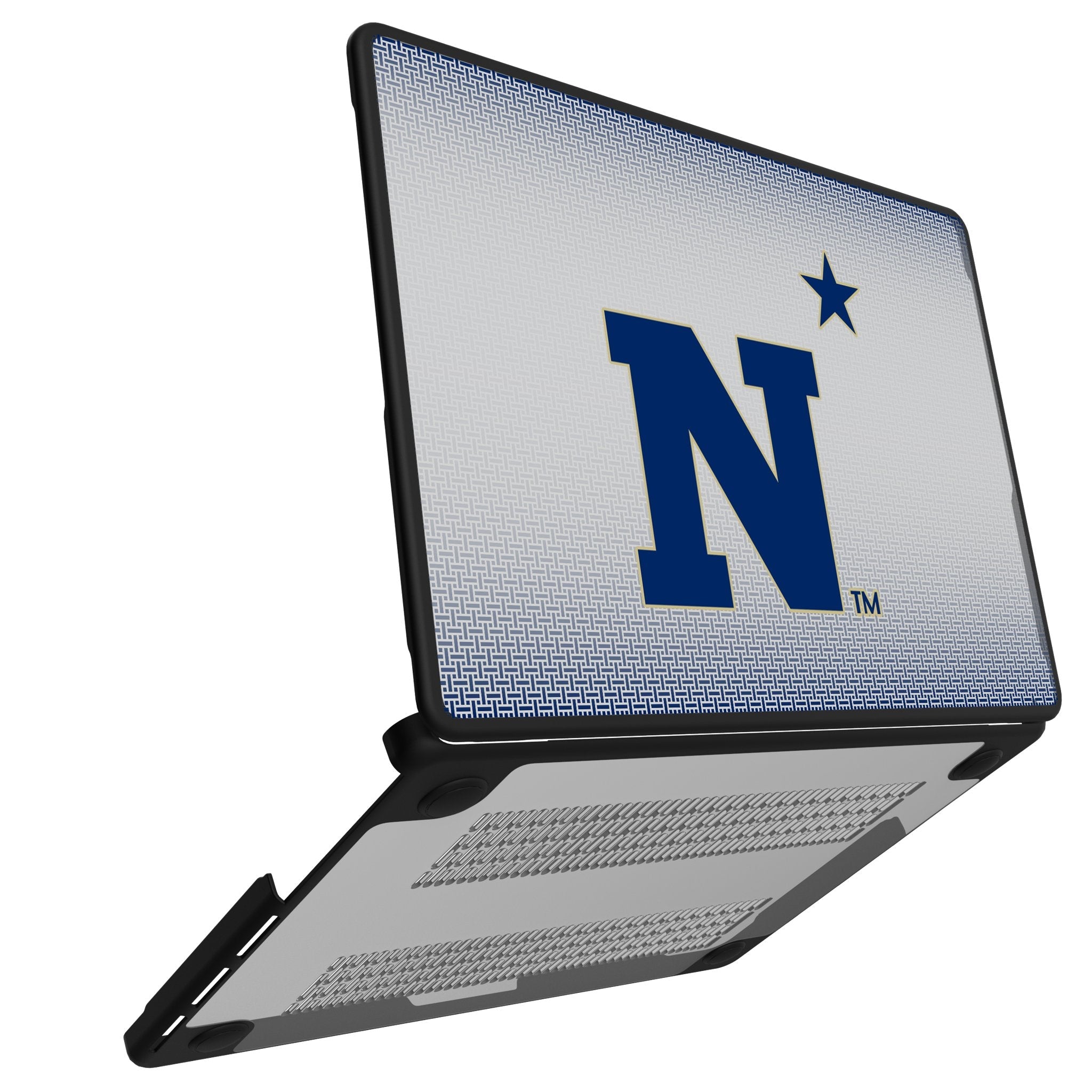 United State Naval Academy Midshipmen Linen Laptop Case for Apple MacBook