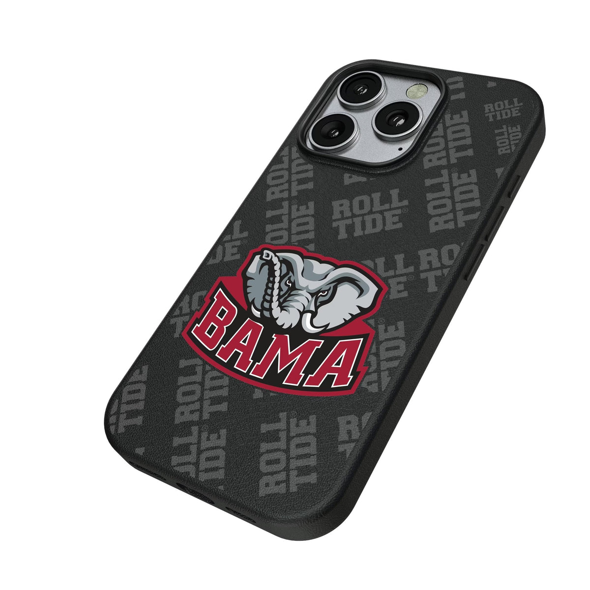 University of Alabama Crimson Tide Script A Quadtile MagSafe Compatible Phone Case for Apple iPhone 2