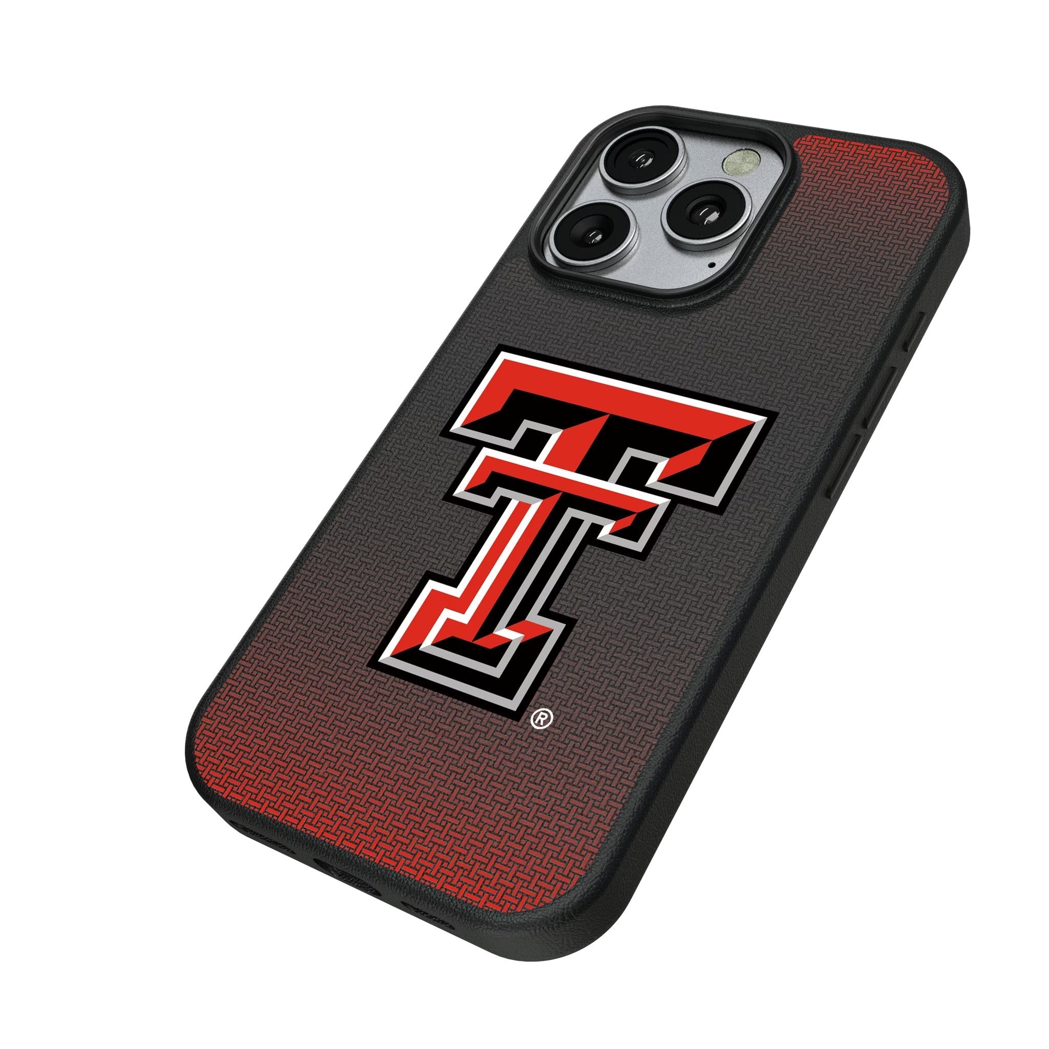Texas Tech Red Raiders Linen MagSafe Compatible Phone Case for Apple iPhone
