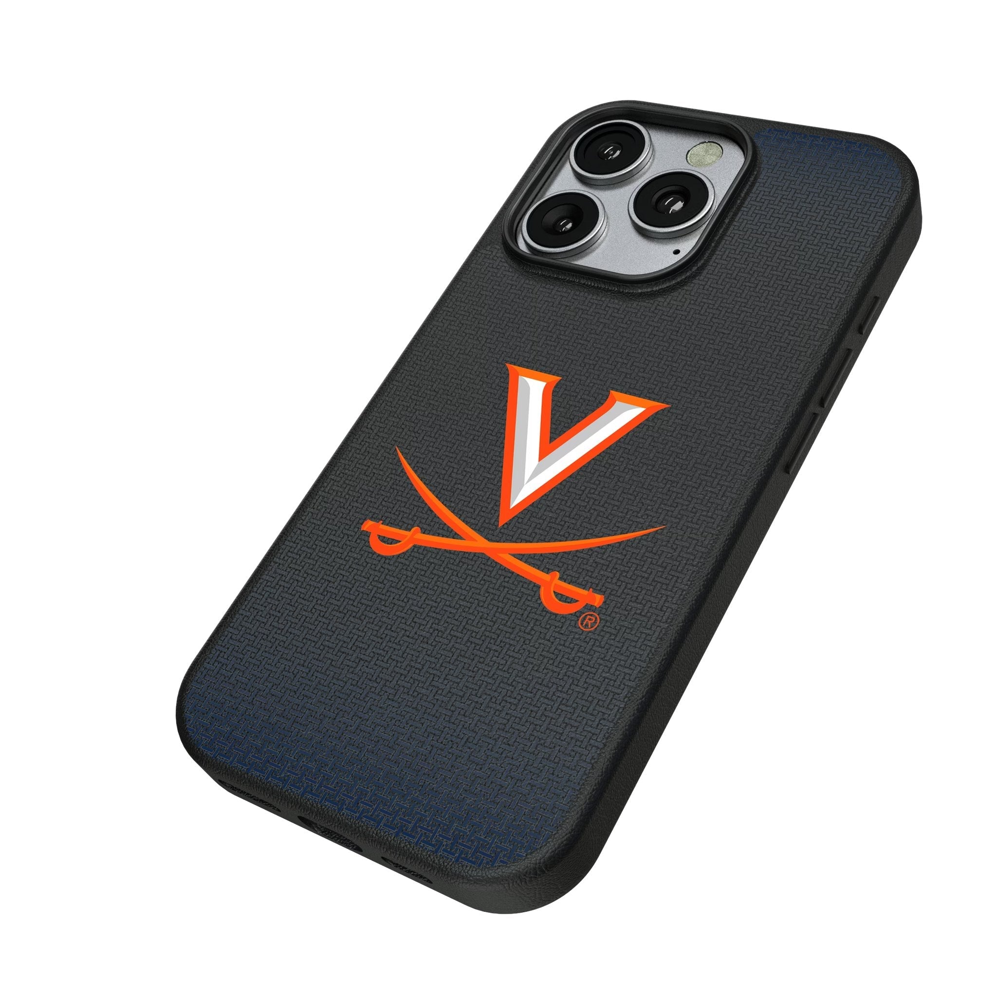 University of Virginia Cavaliers Linen MagSafe Compatible Phone Case for Apple iPhone 2