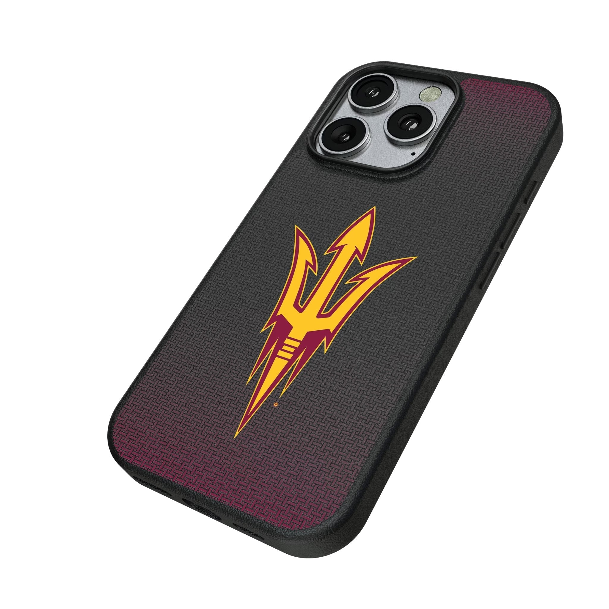 Arizona State University Sun Devils Linen MagSafe Compatible Phone Case for Apple iPhone