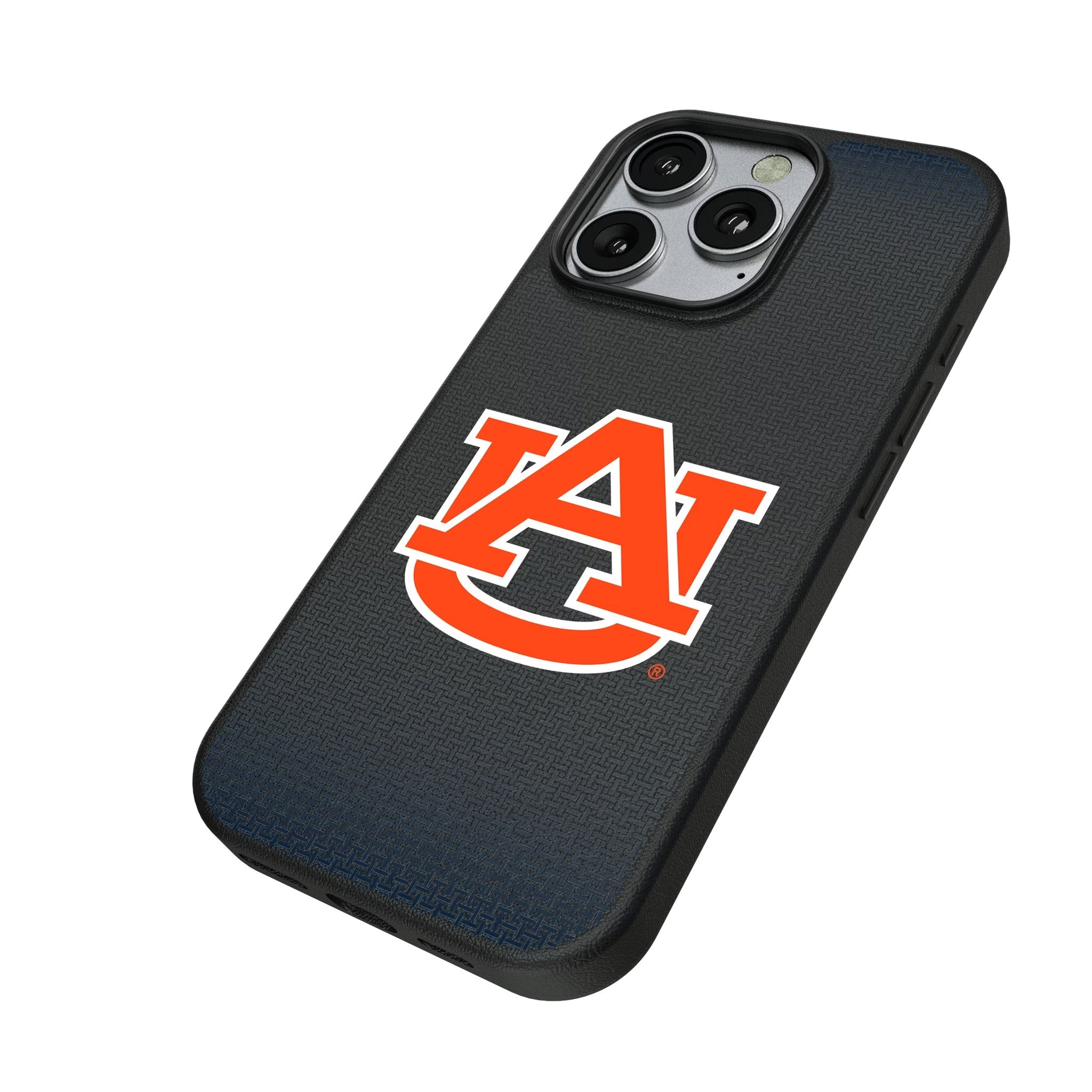 University of Auburn Tigers Linen MagSafe Compatible Phone Case for Apple iPhone 2