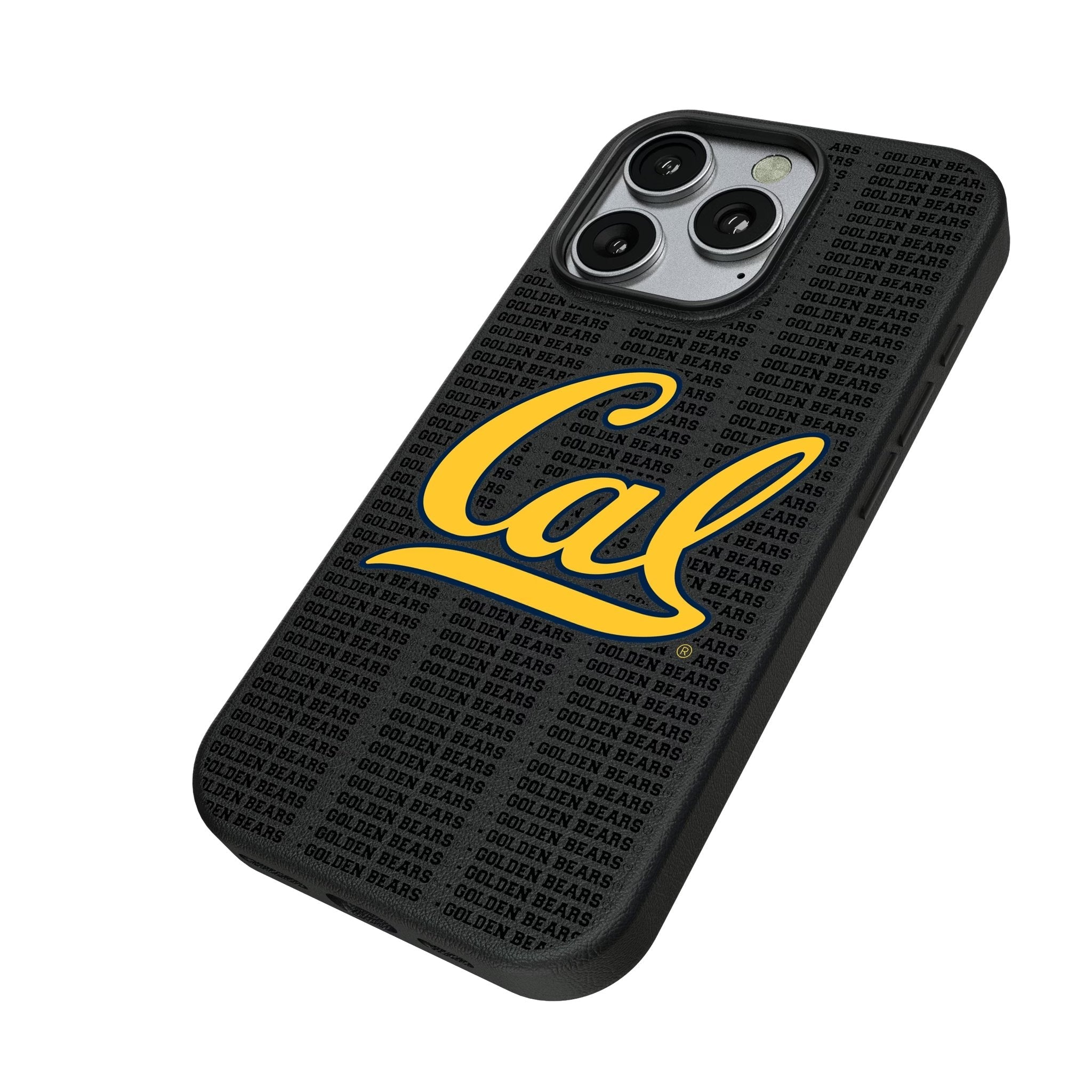 University of California Berkeley Golden Bears Text Backdrop MagSafe Compatible Phone Case for Apple iPhone 2