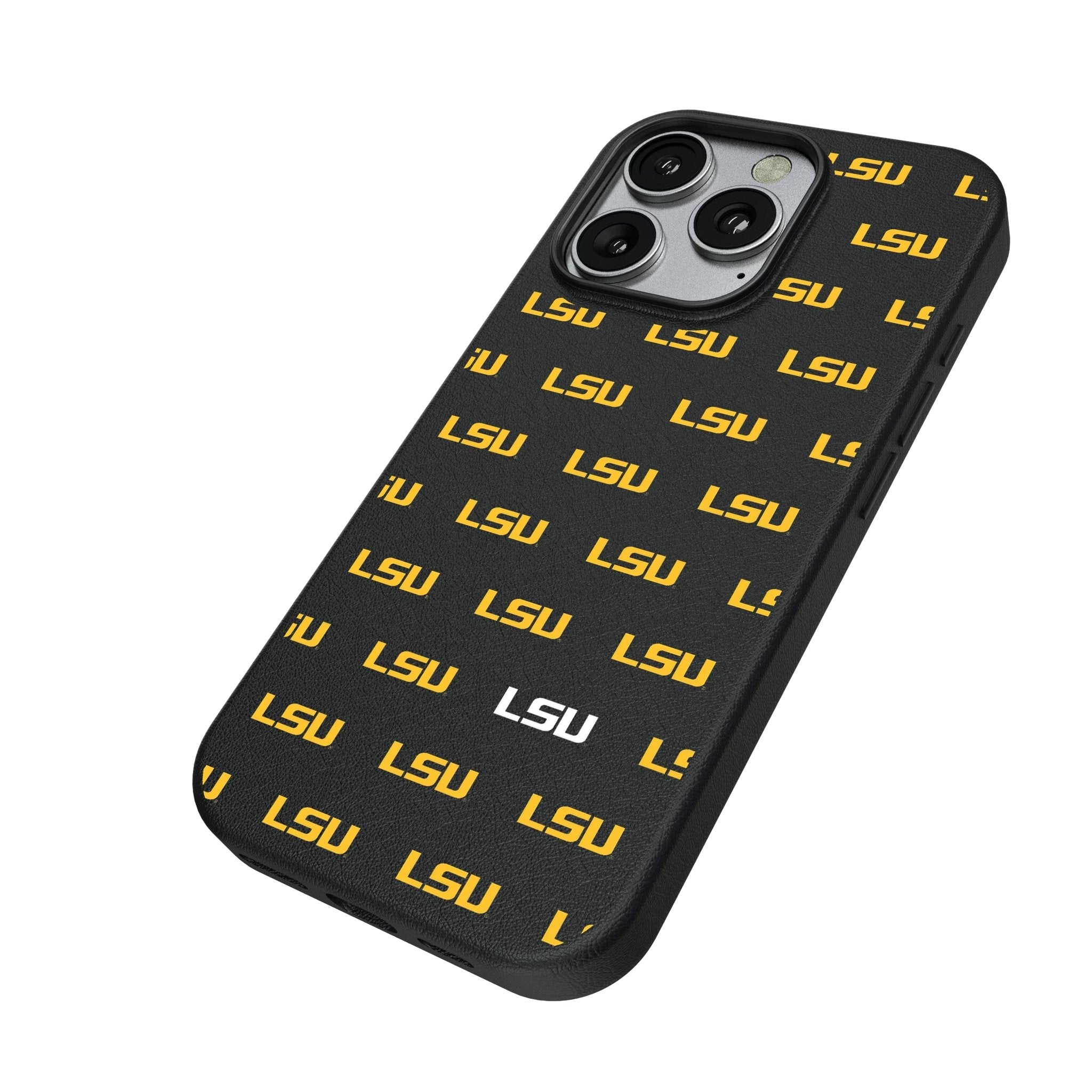Louisiana State University Tigers Fashion Pattern MagSafe Compatible Phone Case for Apple iPhone