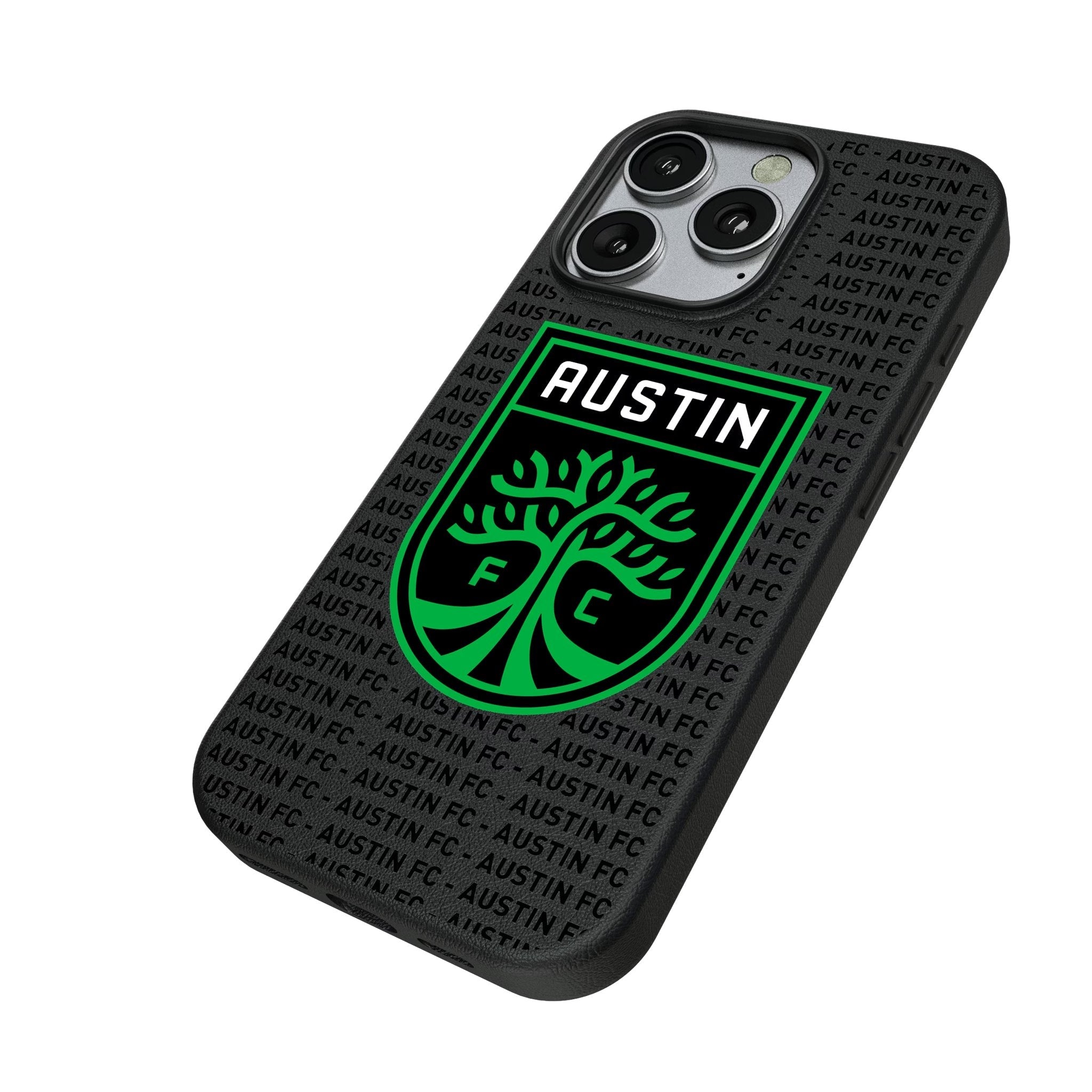 Austin FC Text Backdrop MagSafe Compatible Phone Case for Apple iPhone