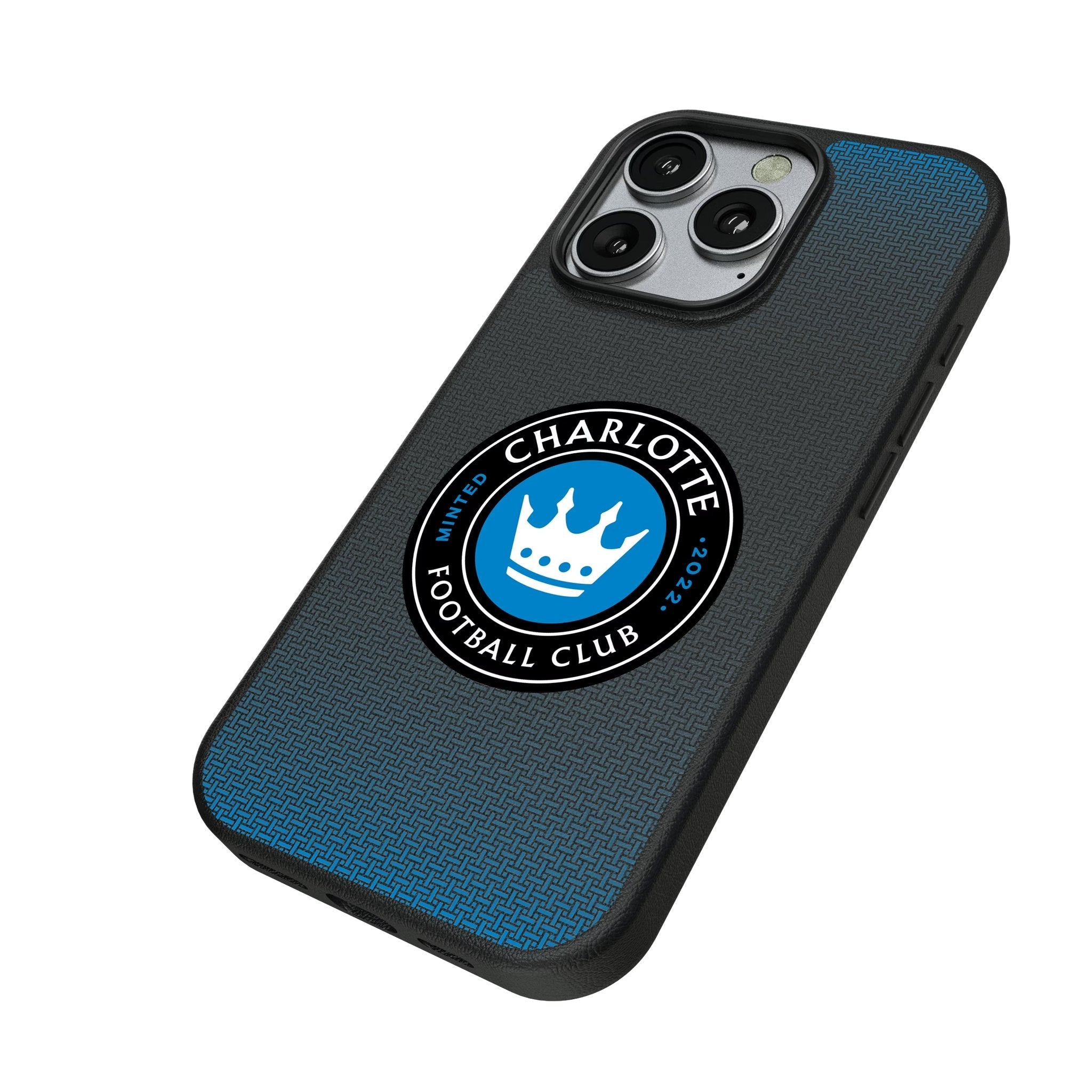 Charlotte FC Linen MagSafe Compatible Phone Case for Apple iPhone