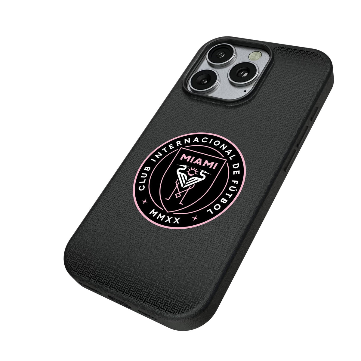 Inter Miami CF Linen MagSafe Compatible Phone Case for Apple iPhone 2