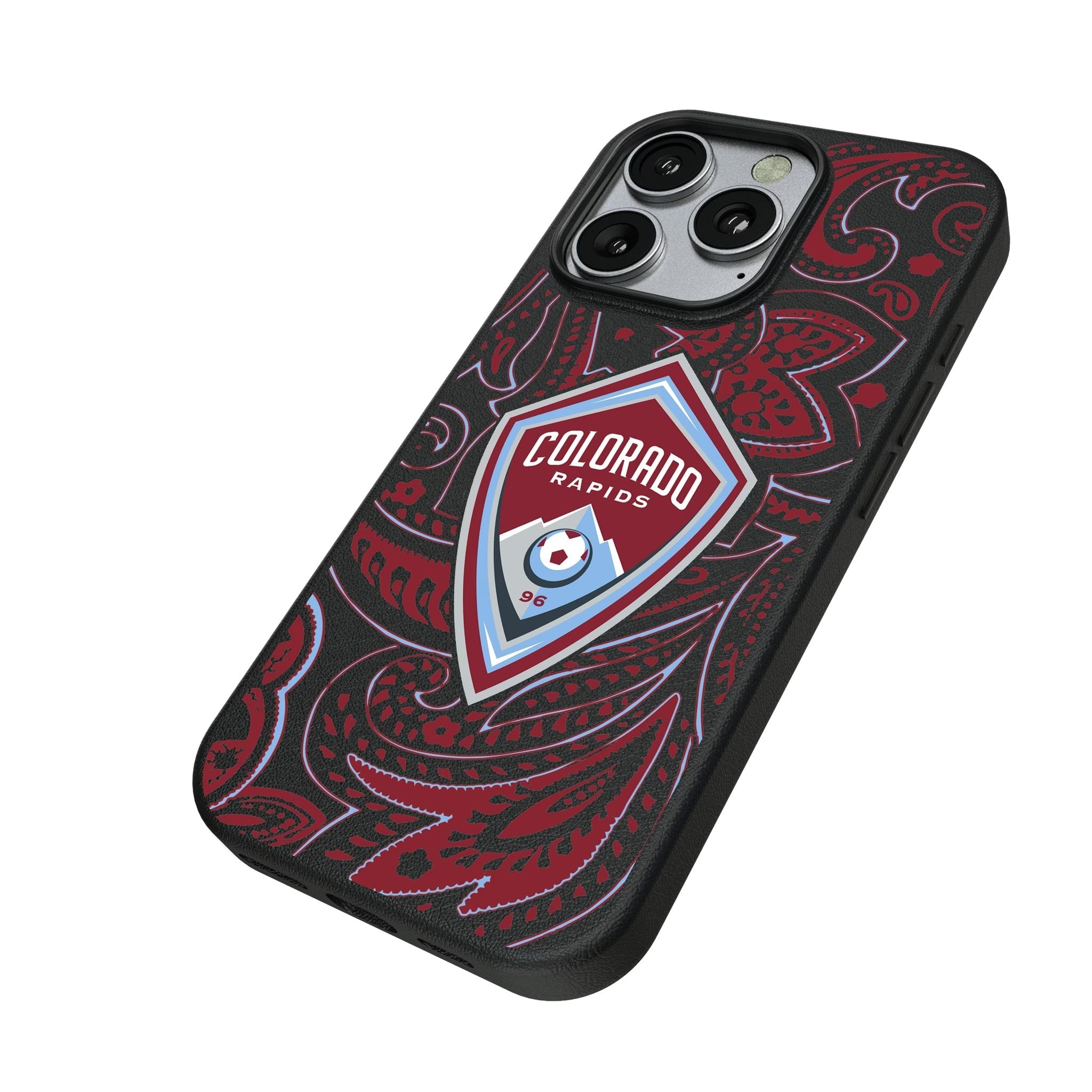 Colorado Rapids Paisley MagSafe Compatible Phone Case for Apple iPhone