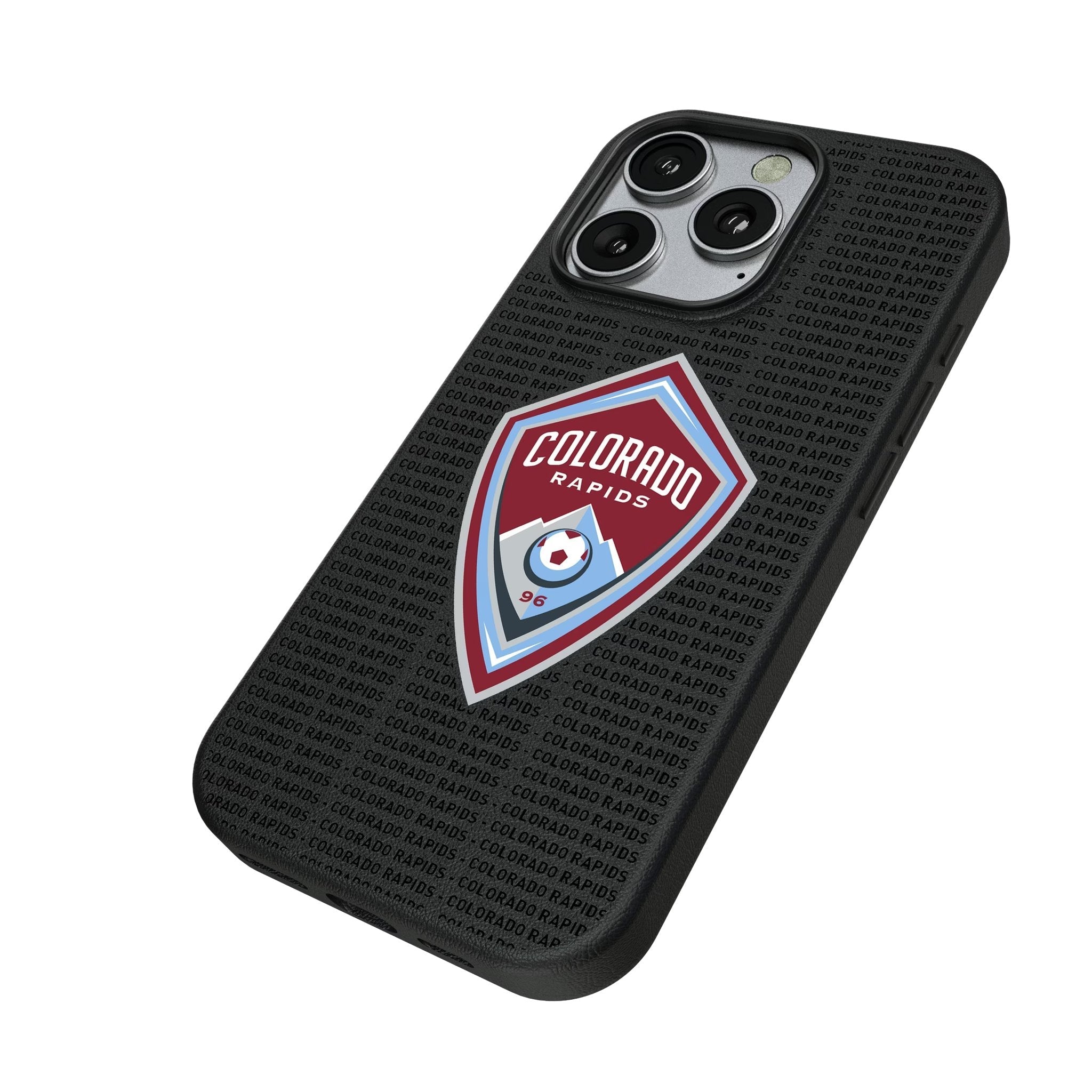 Colorado Rapids Text Backdrop MagSafe Compatible Phone Case for Apple iPhone
