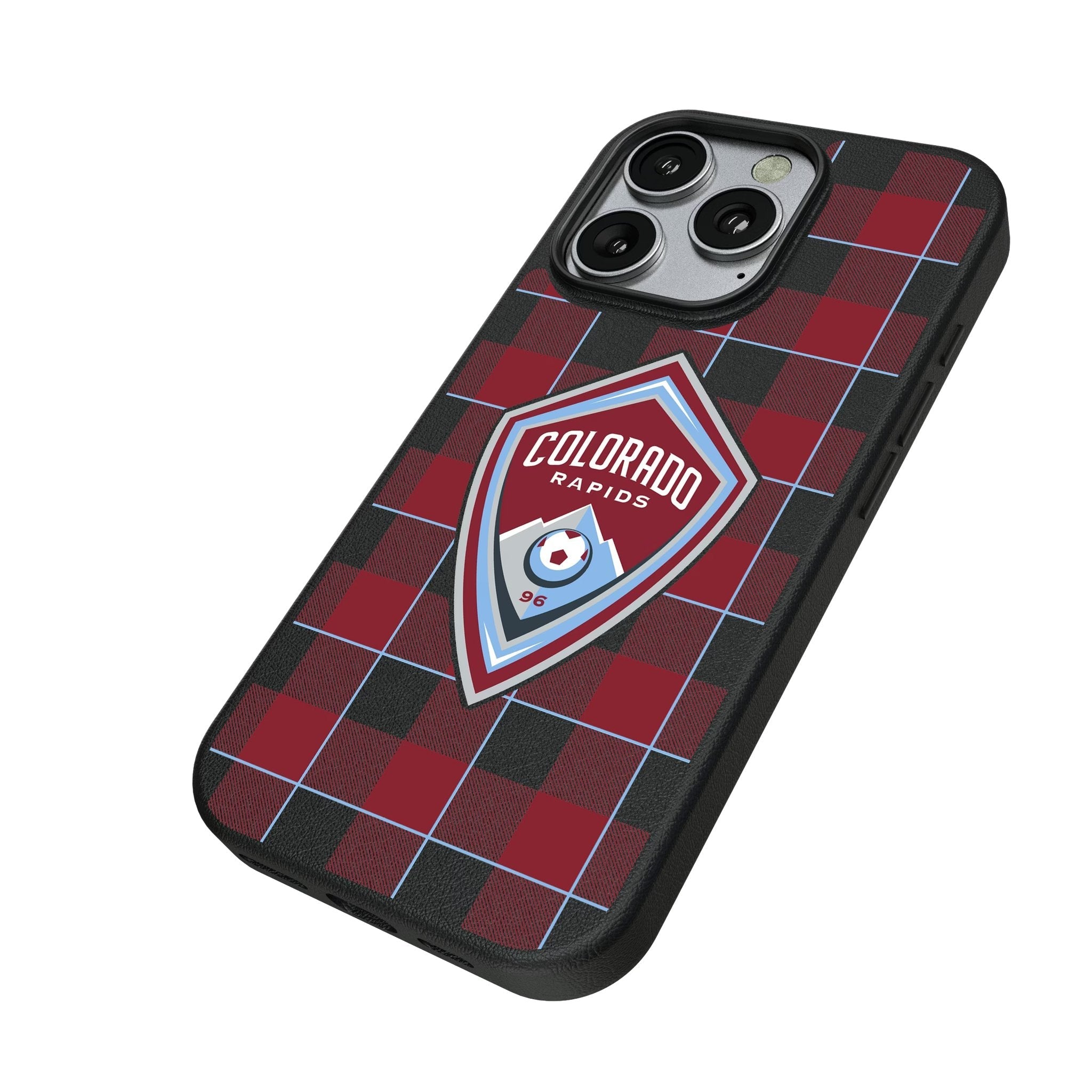 Colorado Rapids Plaid MagSafe Compatible Phone Case for Apple iPhone