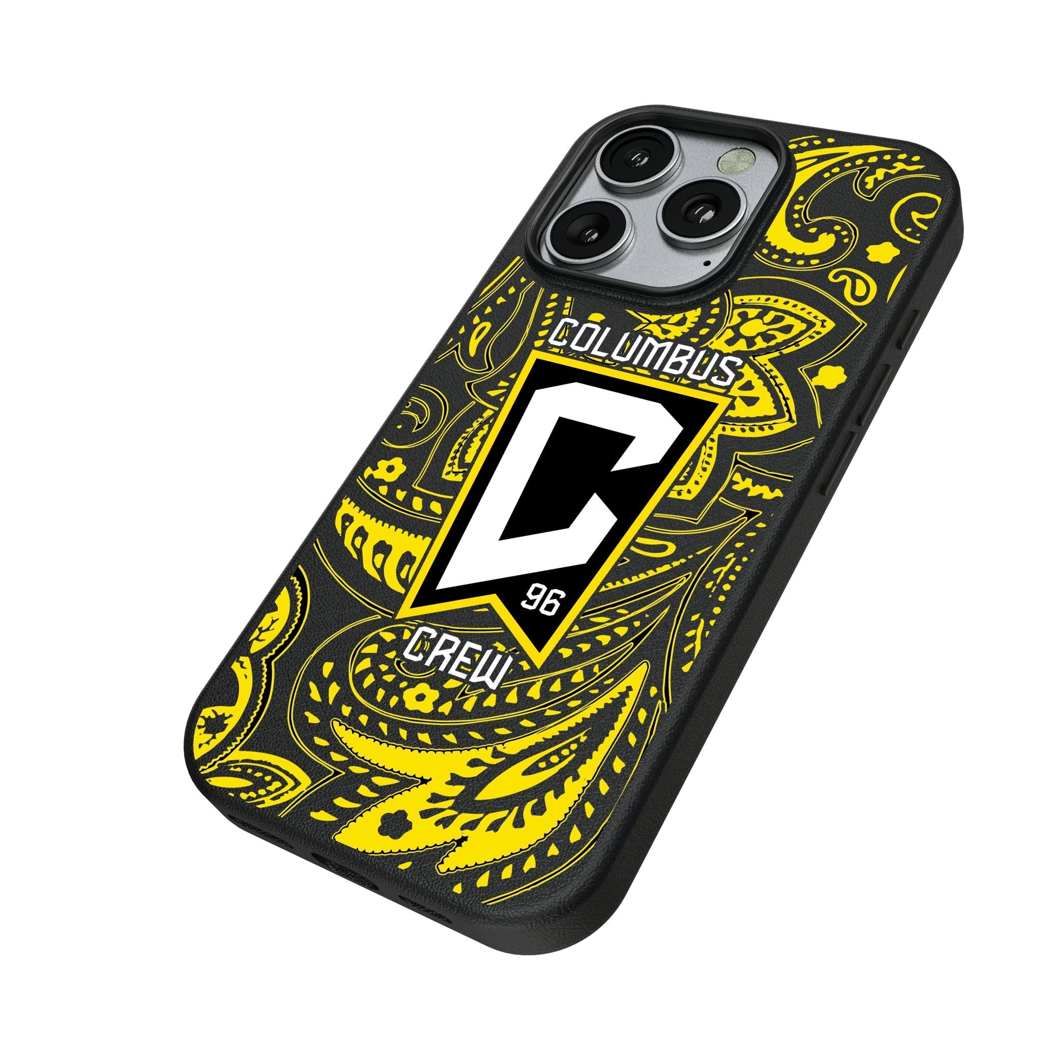 Columbus Crew Paisley MagSafe Compatible Phone Case for Apple iPhone