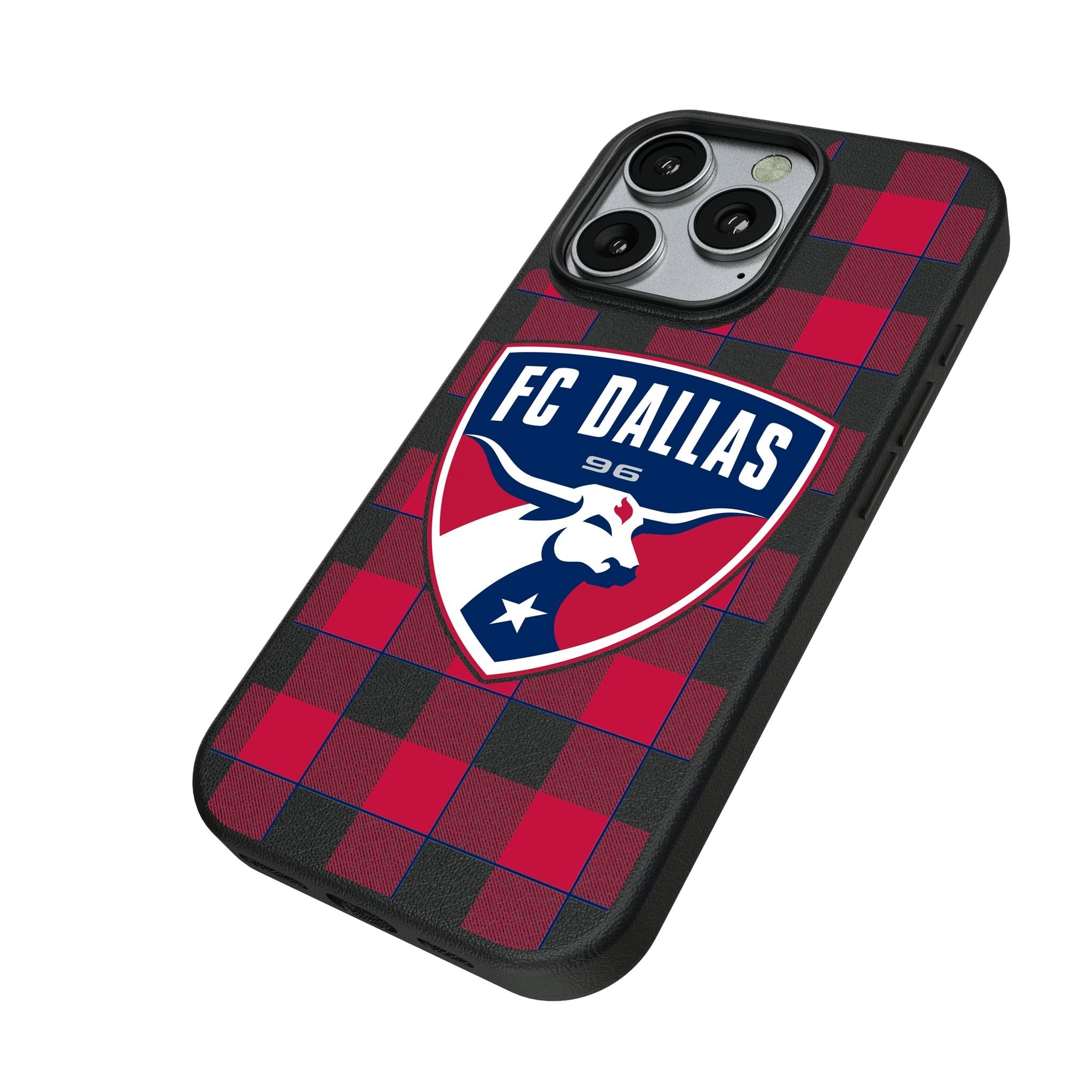 FC Dallas Plaid MagSafe Compatible Phone Case for Apple iPhone