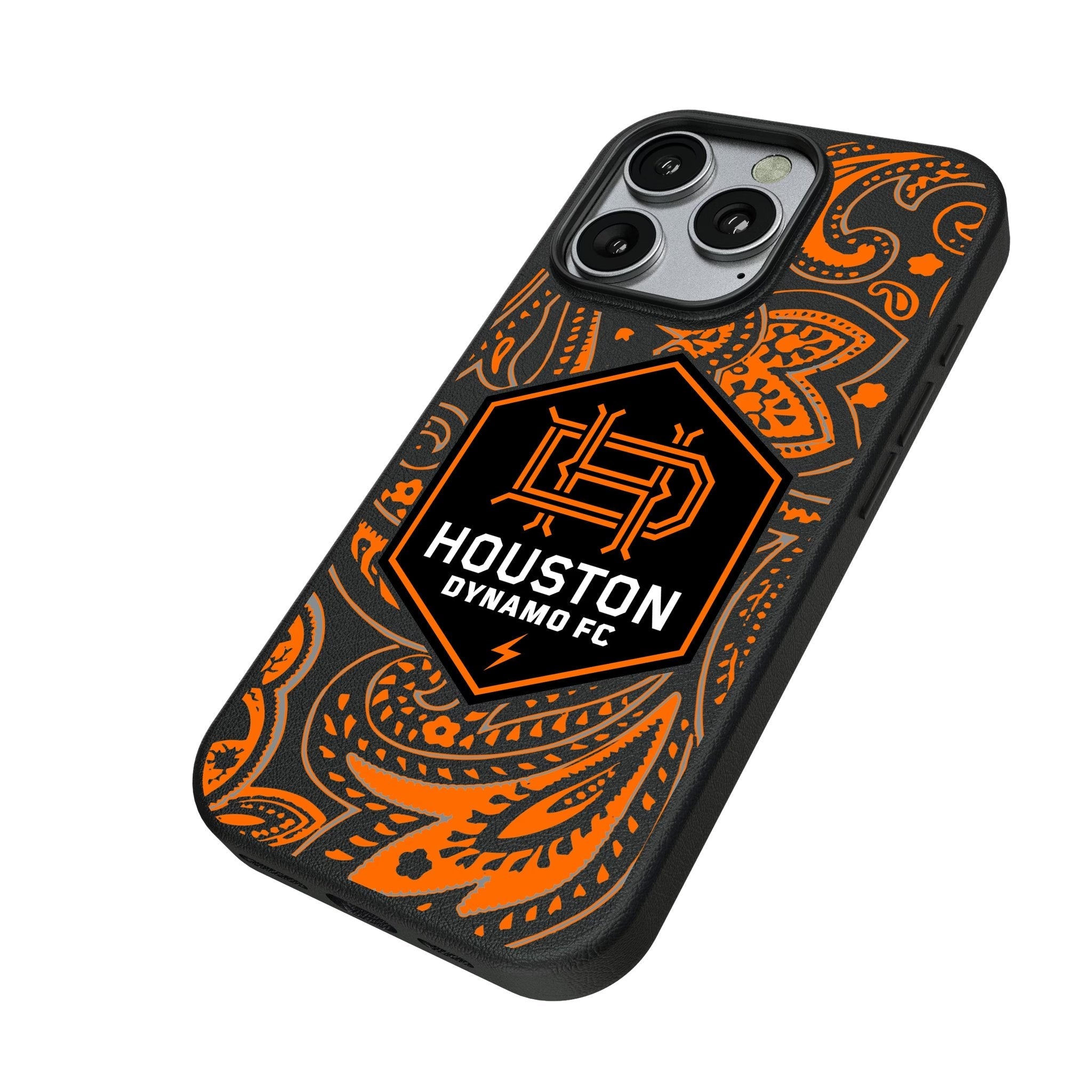 Houston Dynamo Paisley MagSafe Compatible Phone Case for Apple iPhone