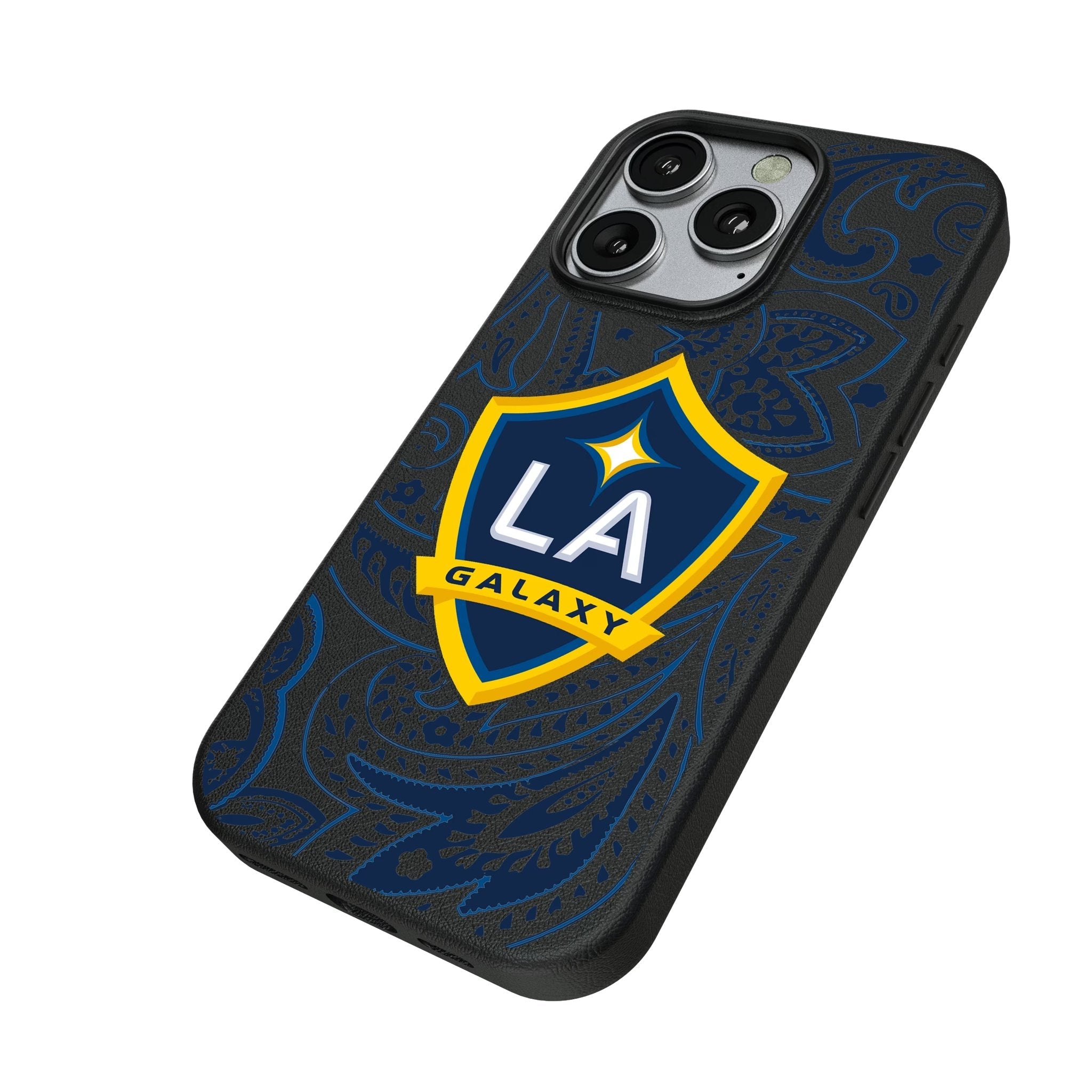 LA Galaxy Paisley MagSafe Compatible Phone Case for Apple iPhone