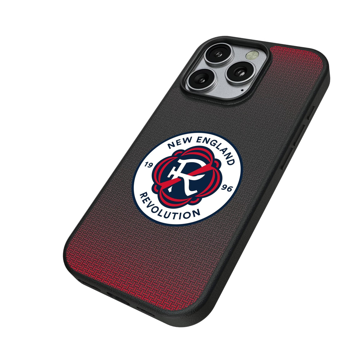New England Revolution Linen MagSafe Compatible Phone Case for Apple iPhone
