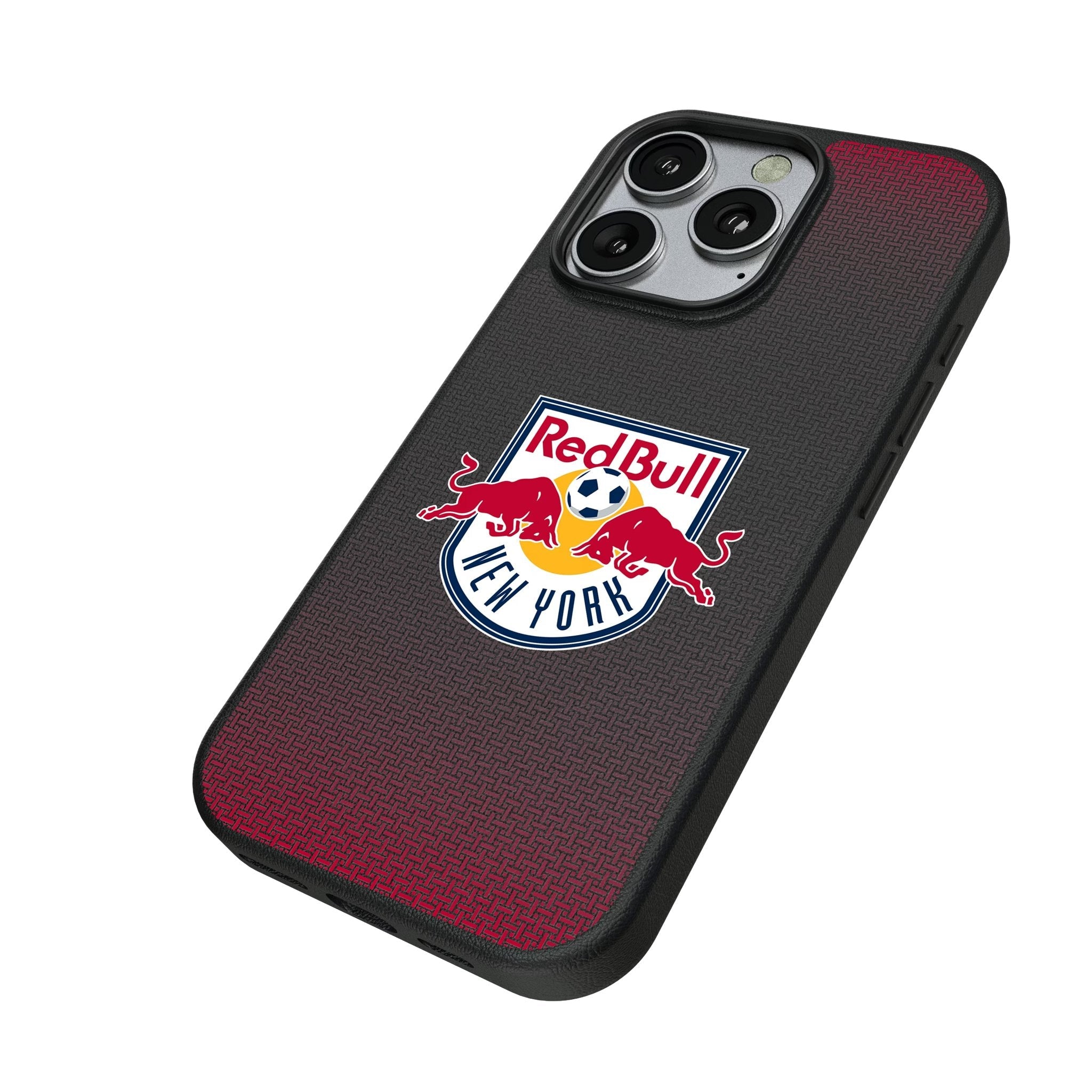 New York Red Bulls Linen MagSafe Compatible Phone Case for Apple iPhone