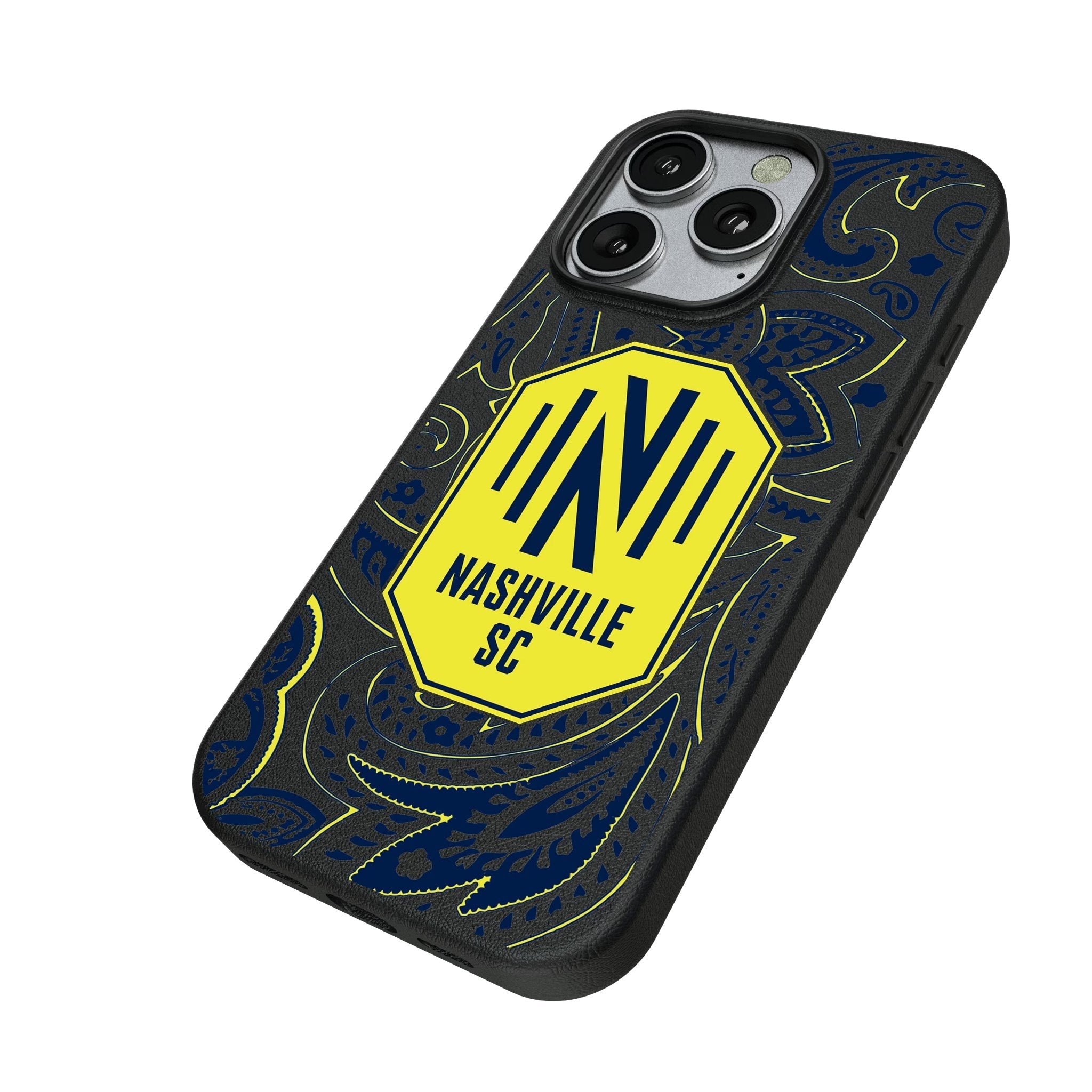 Nashville SC Paisley MagSafe Compatible Phone Case for Apple iPhone 2