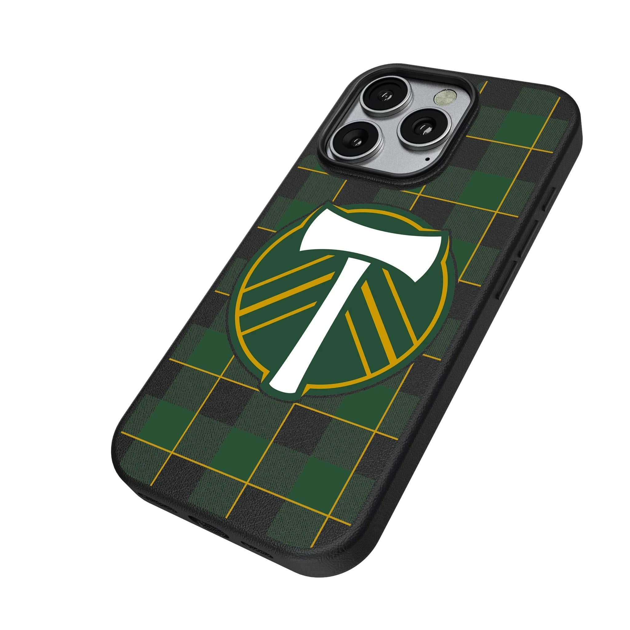 Portland Timbers Plaid MagSafe Compatible Phone Case for Apple iPhone