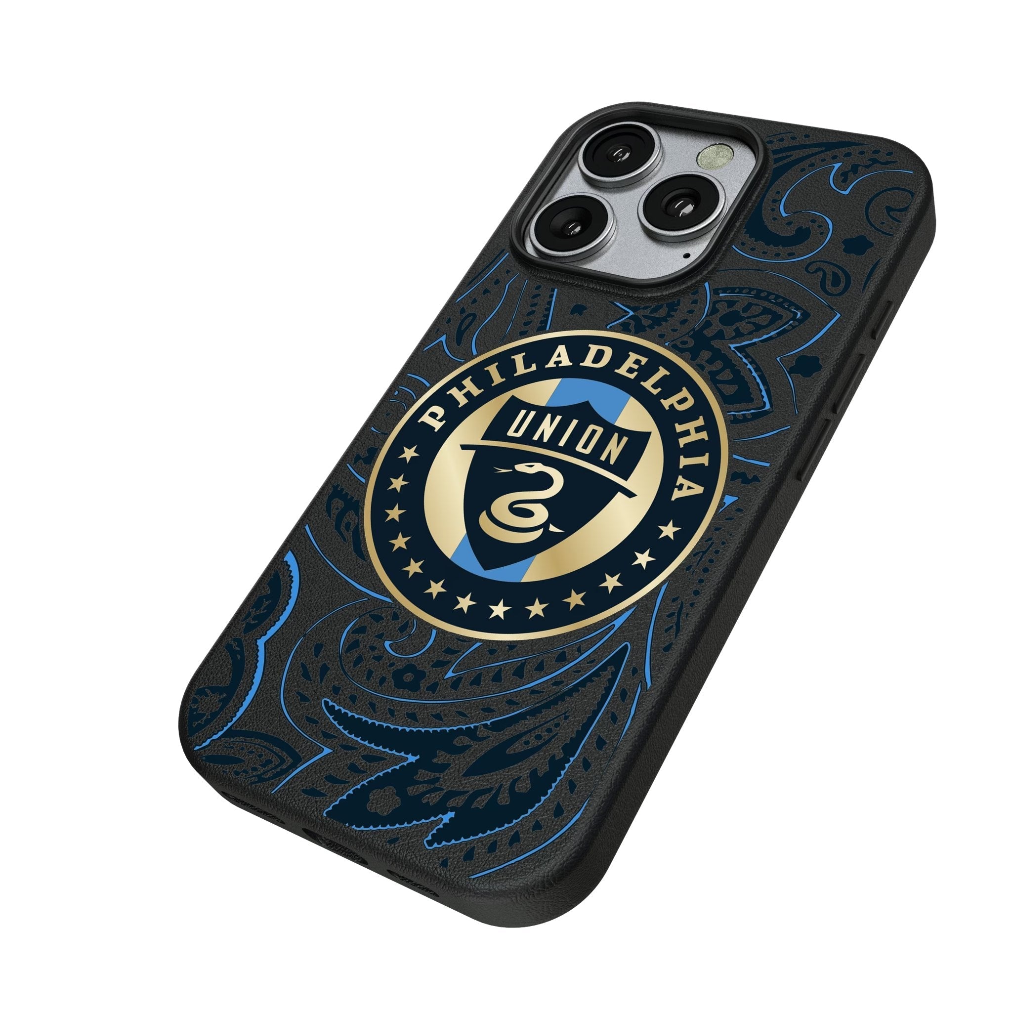 Philadelphia Union Paisley MagSafe Compatible Phone Case for Apple iPhone