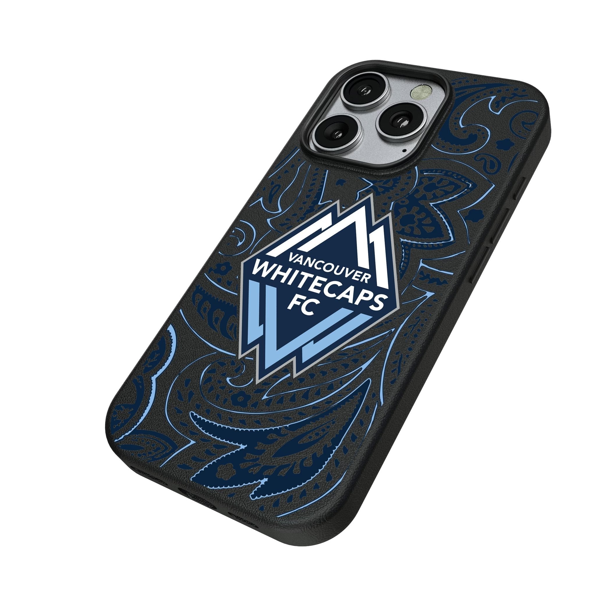 Vancouver Whitecaps Paisley MagSafe Compatible Phone Case for Apple iPhone