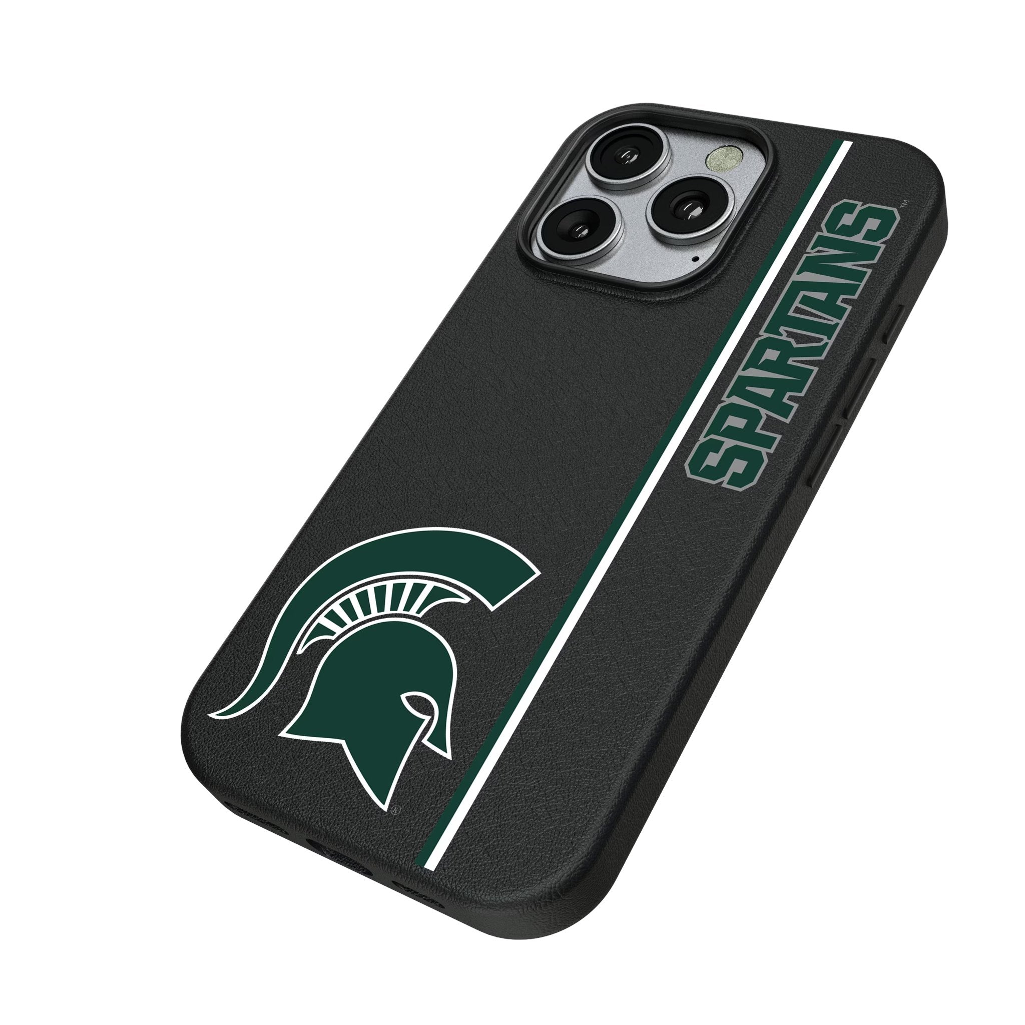 Michigan State University Spartans Sidebar MagSafe Compatible Phone Case for Apple iPhone
