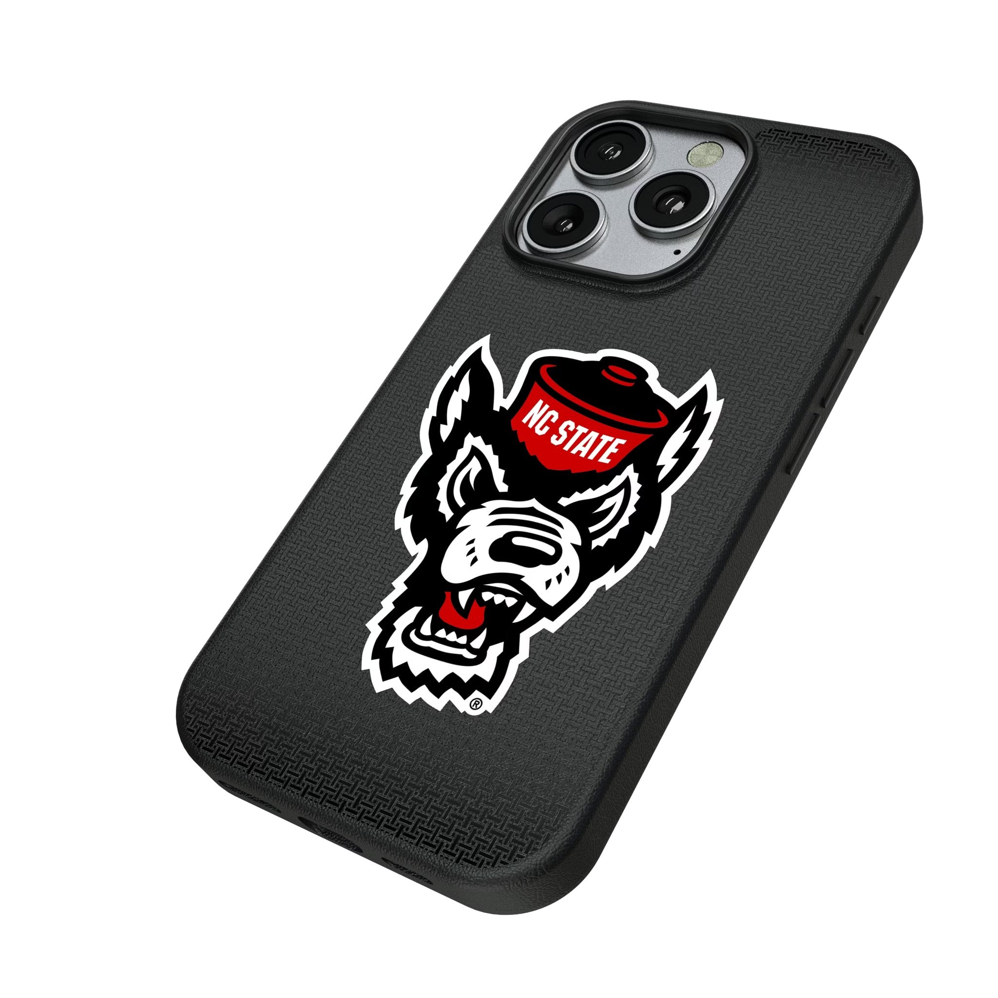 North Carolina State University Wolfpack Linen MagSafe Compatible Phone Case for Apple iPhone