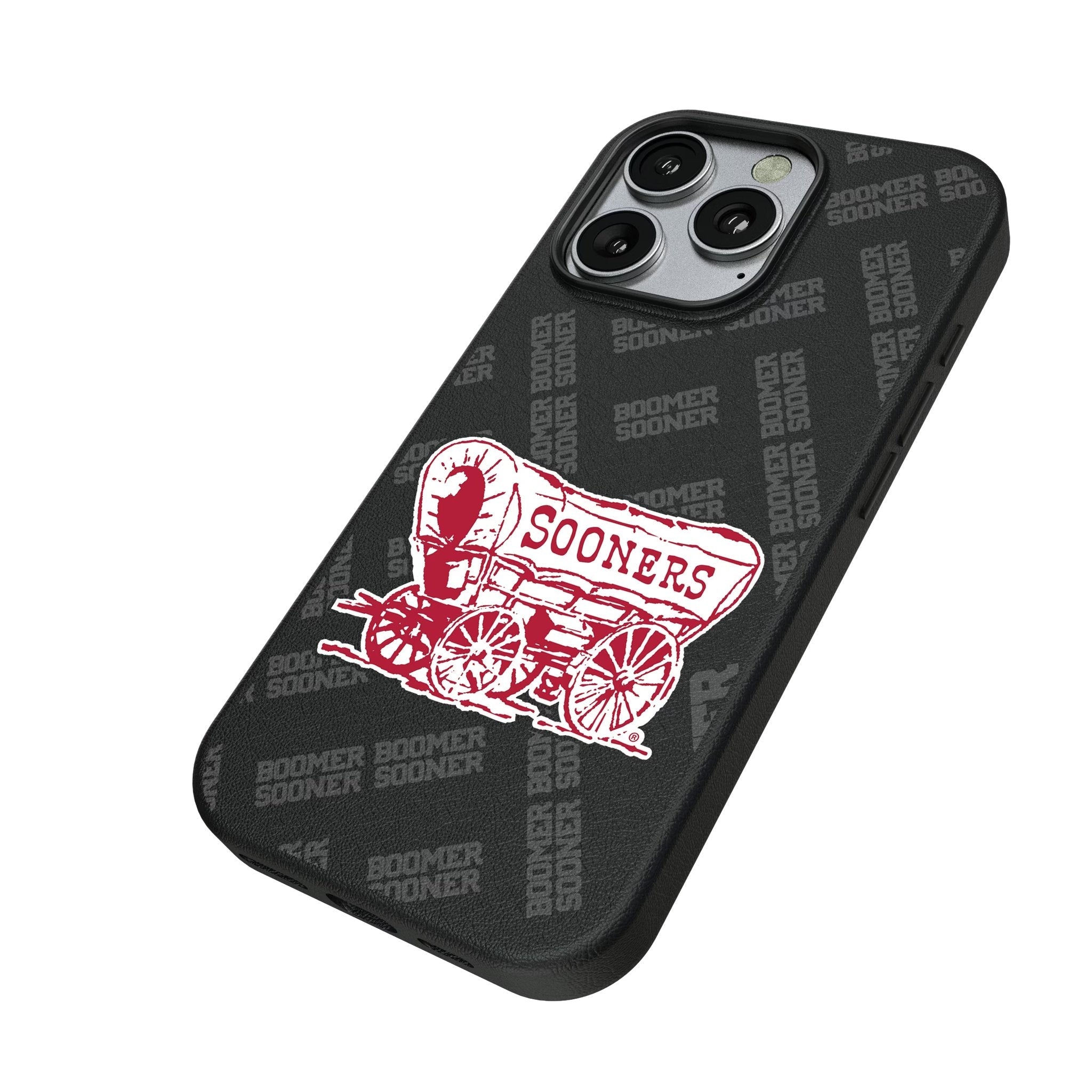 University of Oklahoma Sooners Quadtile MagSafe Compatible Phone Case for Apple iPhone 2