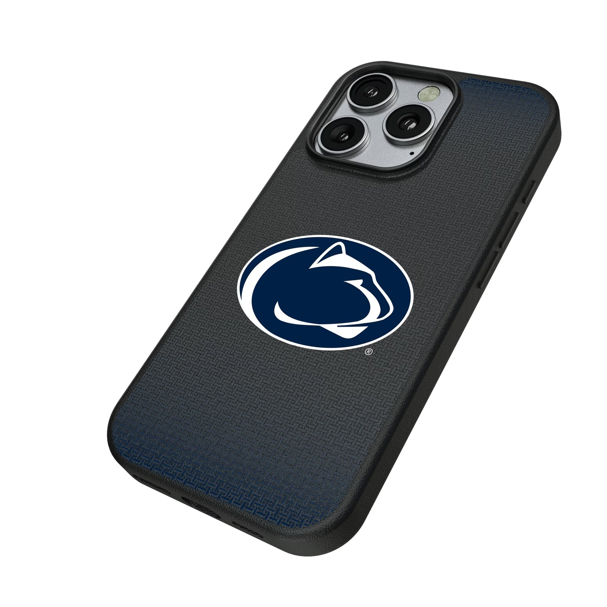 Pennsylvania State University Nittany Lions Linen MagSafe Compatible Phone Case for Apple iPhone 2