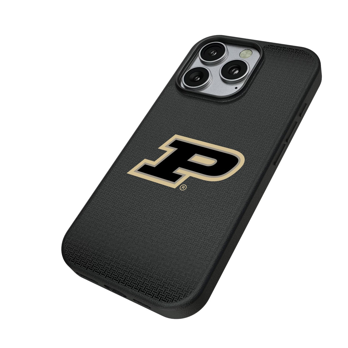 Purdue University Boilermakers Linen MagSafe Compatible Phone Case for Apple iPhone 2