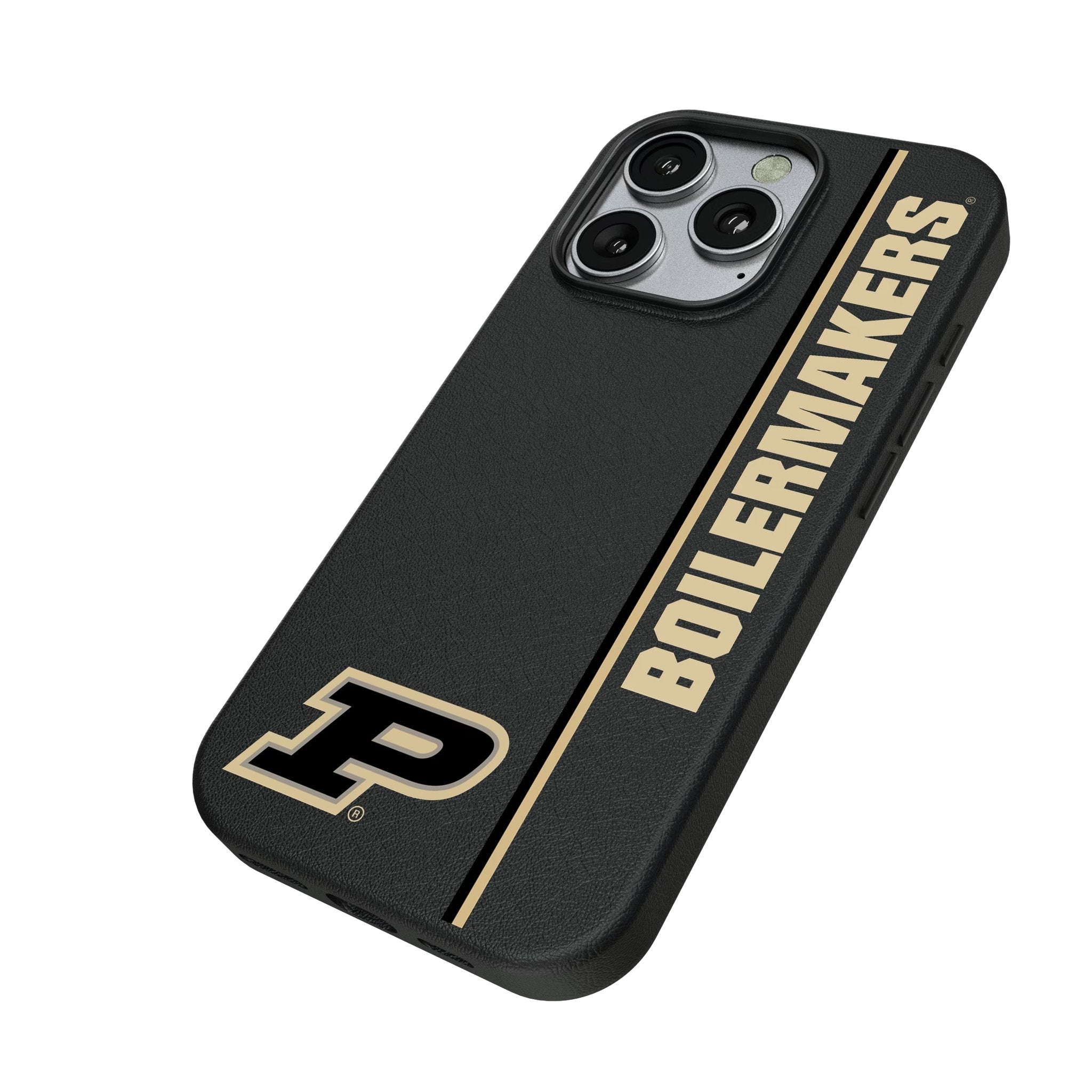 Purdue University Boilermakers Sidebar MagSafe Compatible Phone Case for Apple iPhone 2
